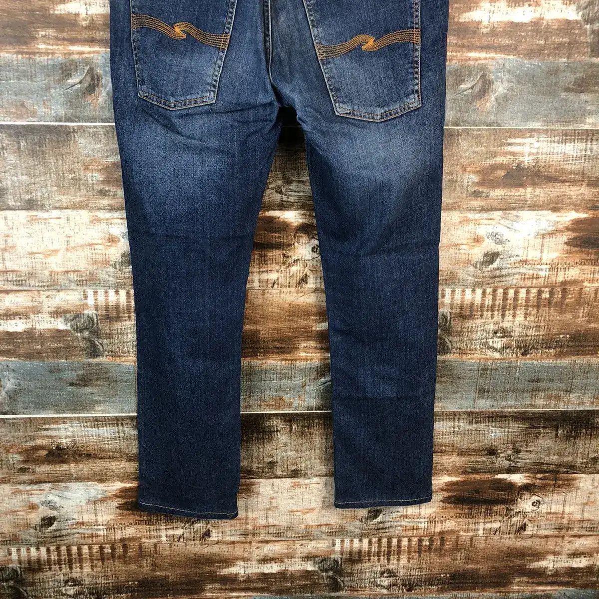 Nudie Jeans DLL Nudie vintage faded Jeans Blue Denim Pants #C138 Size US 32 / EU 48 - 3 Thumbnail