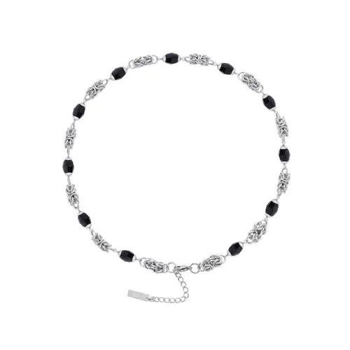 Other 892Chain Link Gemstone Beaded Necklace Size ONE SIZE - 6 Thumbnail