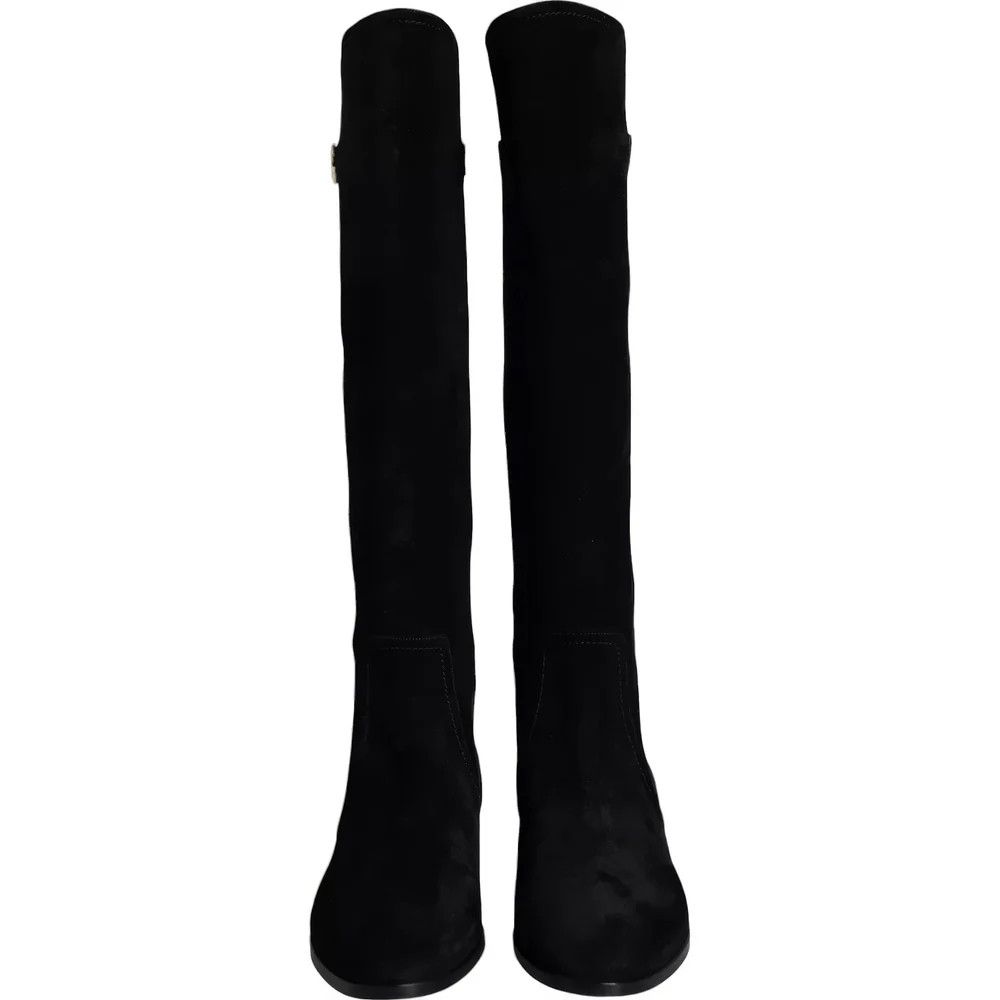 Dolce & Gabbana o1y0825 Suede Boots in Black Size US 6 / IT 36 - 5 Thumbnail