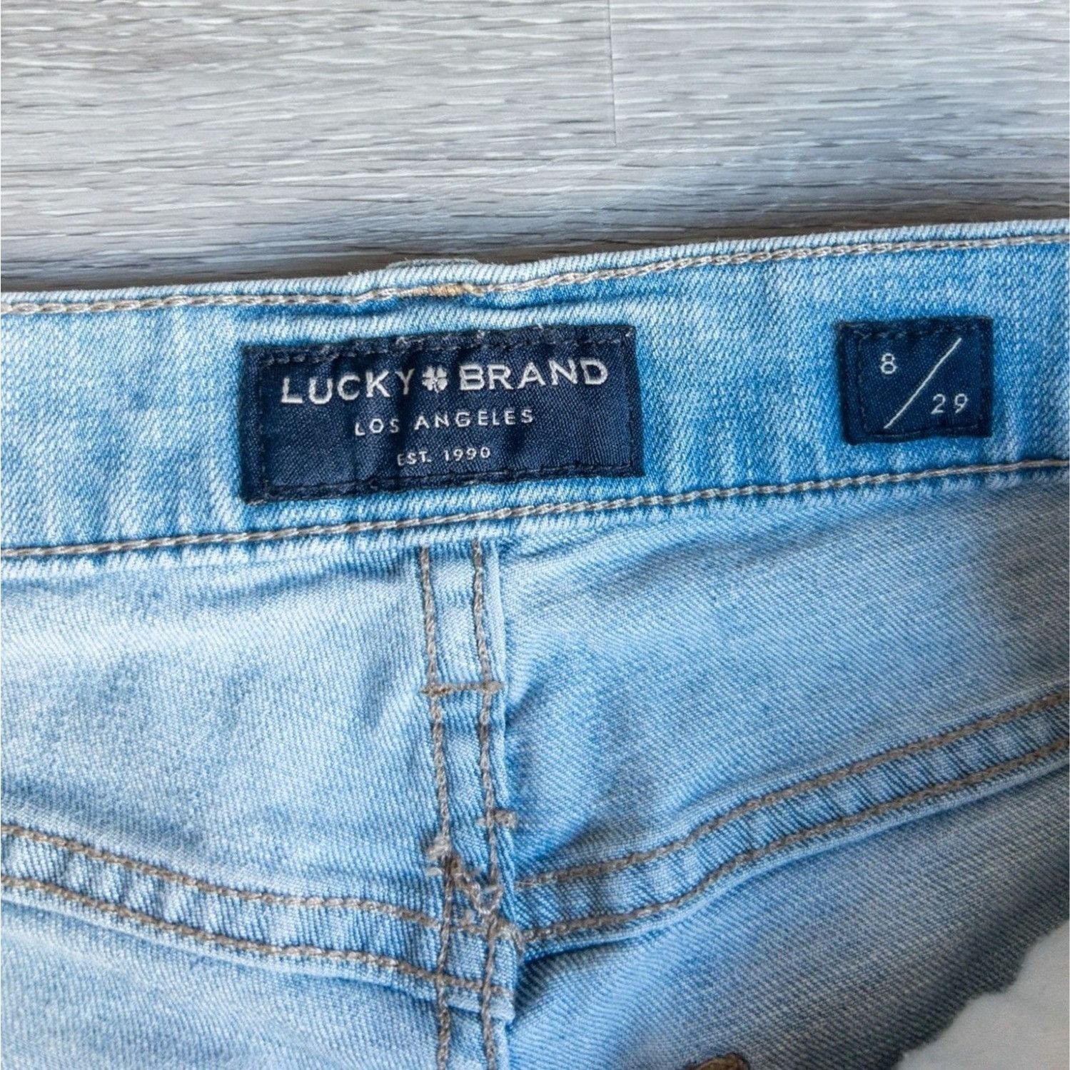 Lucky Brand Lucky Brand Bridgette High Rise Crop Jeans Womens 29 Light W Size 29" - 5 Thumbnail