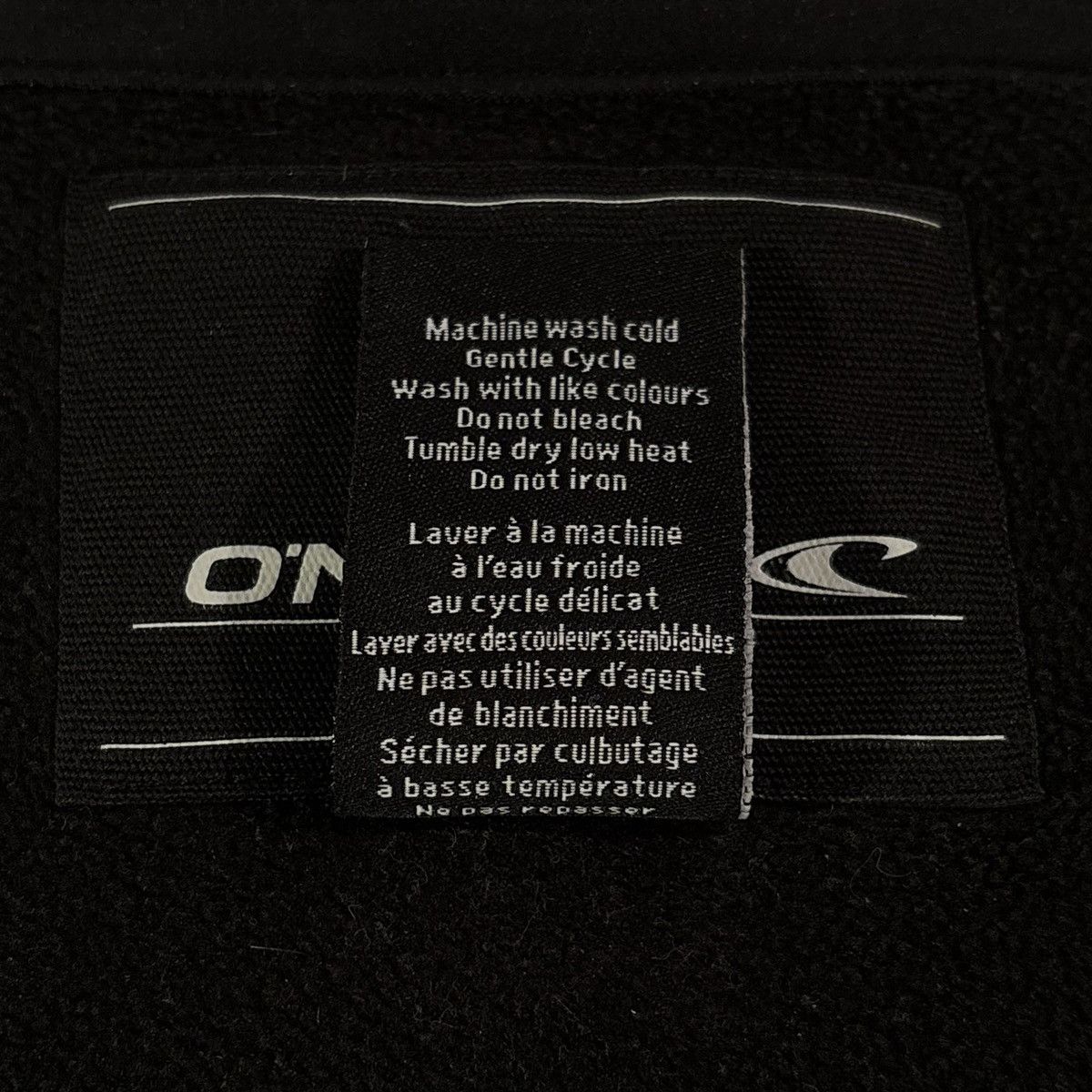 O'Neill Y2K O'Neill Stitch Geometric Fleece Lined Zip Up Hoodie Sz L Size US L / EU 52-54 / 3 - 15 Thumbnail