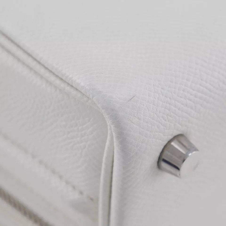 Hermes HERMES Sac Anvi 26 Handbag White Epsom Women Size ONE SIZE - 4 Thumbnail