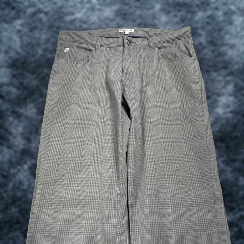 Peter Millar Peter Millar Golf Pants Mens 32x32 Gray Plaid Five Pocket Performance Crown Shirt? Size US 32 / EU 48 - 1 Thumbnail