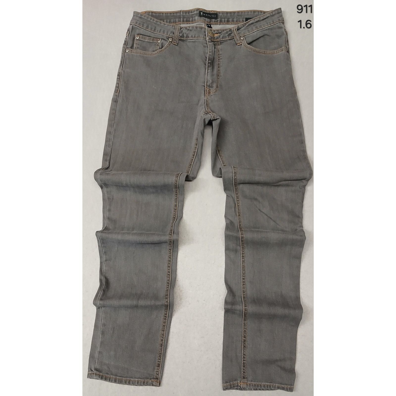 Other American Tall (34x36) Men's Straight Leg Gray Denim Jeans Size US 34 / EU 50 - 1 Thumbnail