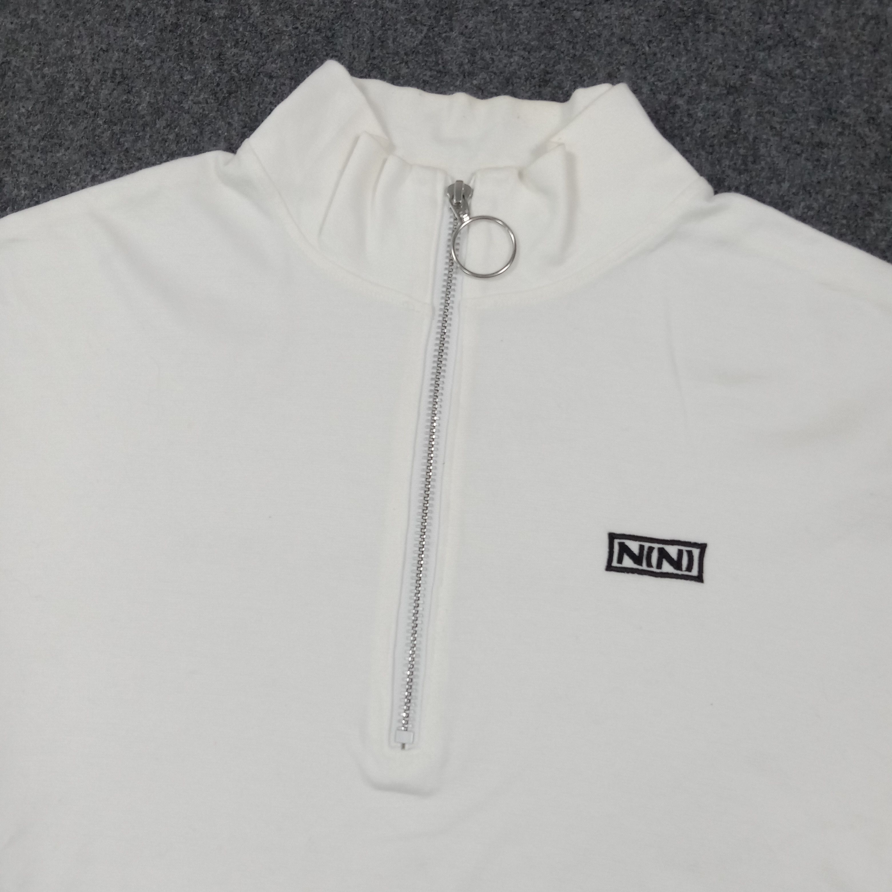 Number (N)ine Number Nine Half Zip Mock Neck C276N54 Size US XL / EU 56 / 4 - 5 Thumbnail