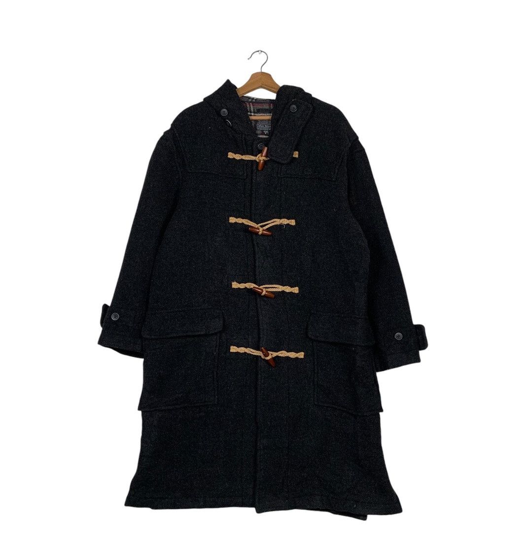 Japanese Brand Japanese Brand Cubic Measure Hooded Wool Duffle Coat Size US L / EU 52-54 / 3 - 1 Thumbnail