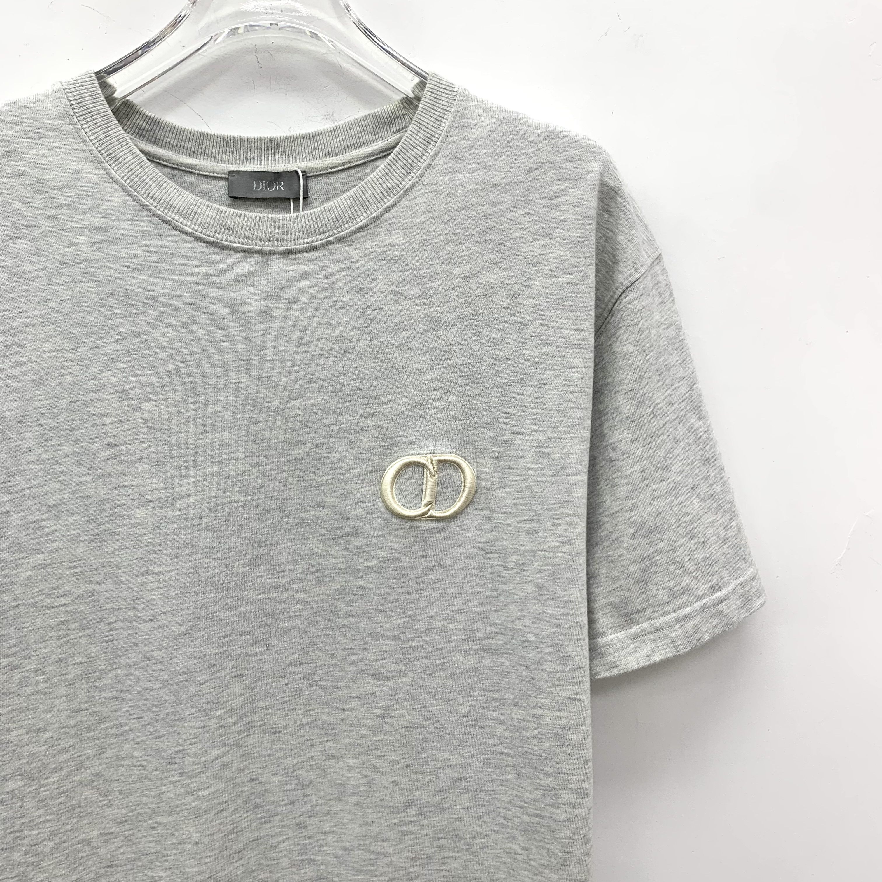 Dior Dior CD Logo T-Shirt Grey (S) Size US S / EU 44-46 / 1 - 3 Thumbnail
