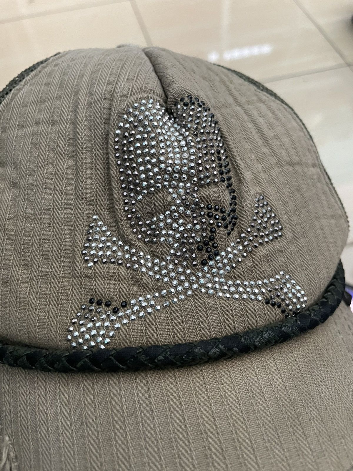 Hysteric Glamour Y2k Distressed hat skull punk style Size ONE SIZE - 5 Thumbnail