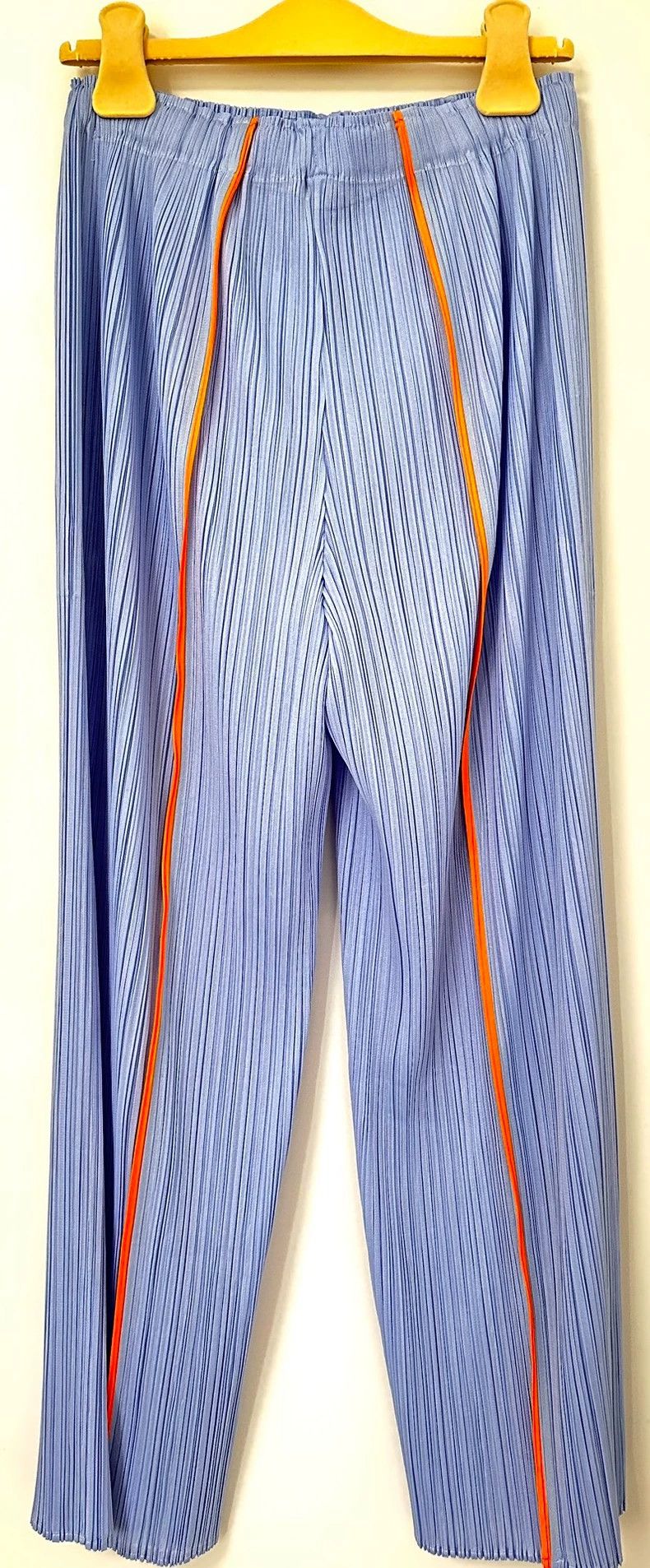 Issey Miyake Issey Miyake size:3 Purple pleated trousers Size 31" - 5 Thumbnail
