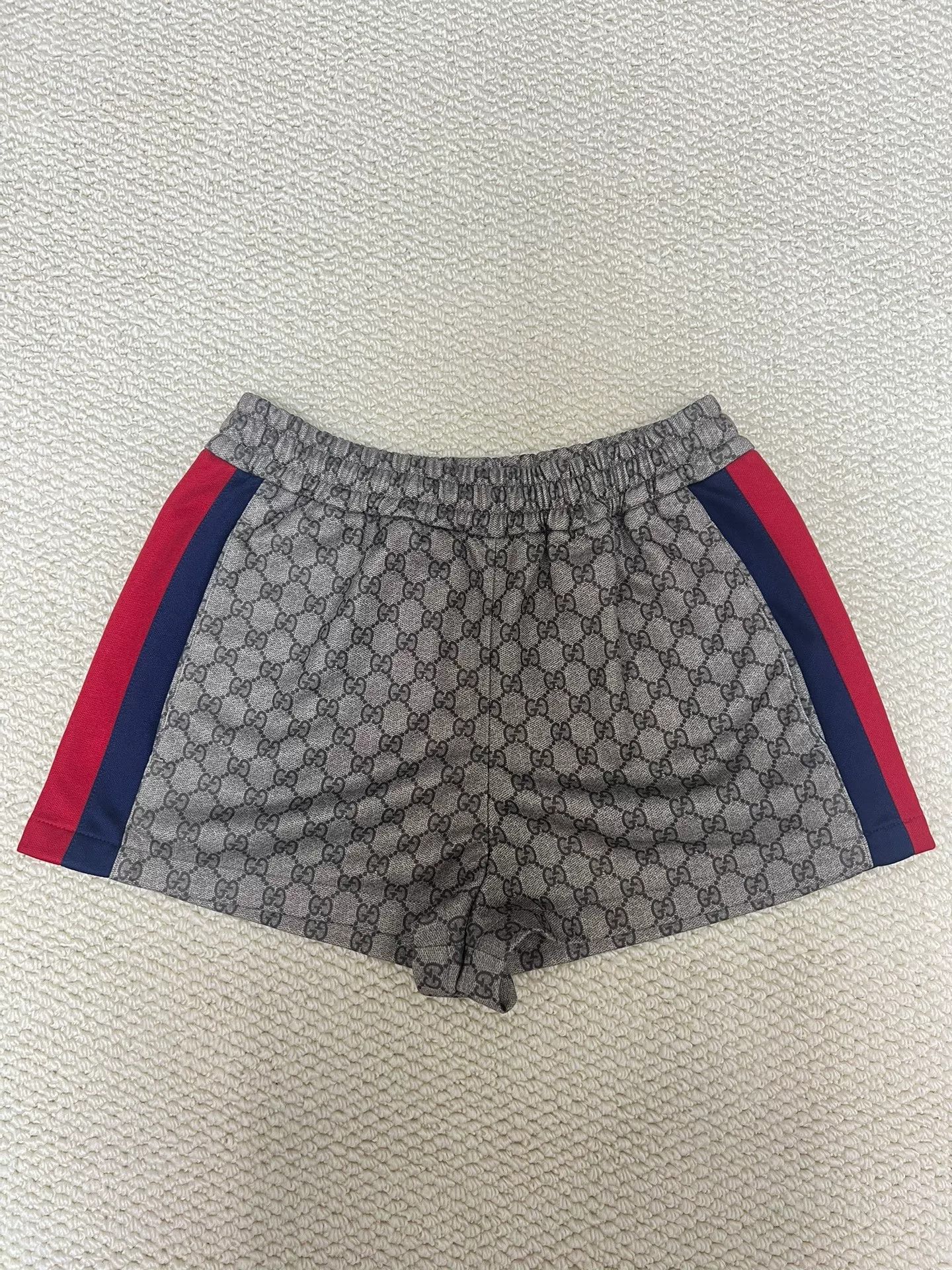 Gucci GUCCI Lido SS24 Striped Slim Shorts Size 28" / US 6 / IT 42 - 1 Thumbnail