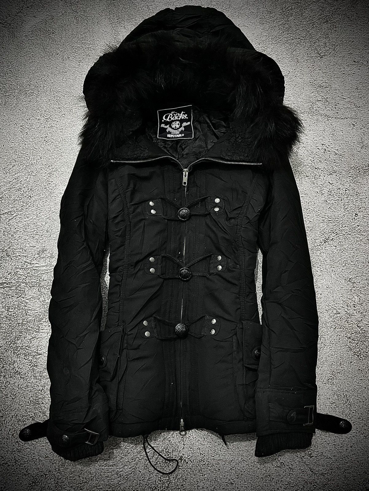 Japanese Brand Fur SLY Military Fur Jacket | Grailed