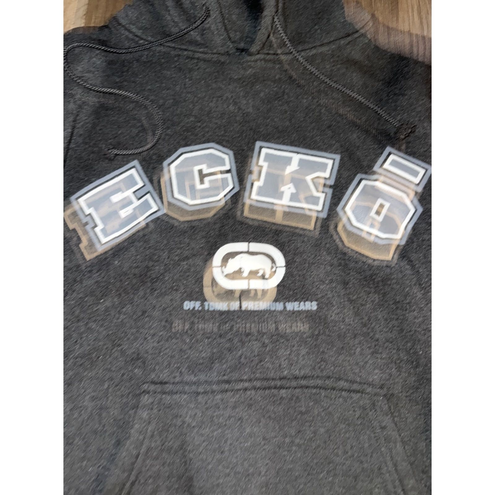 Vintage VINTAGE Ecko Unltd Hoodie Mens XL Gray Pullover Decades Y2K 24x28 Complex.com Size US XL / EU 56 / 4 - 3 Thumbnail
