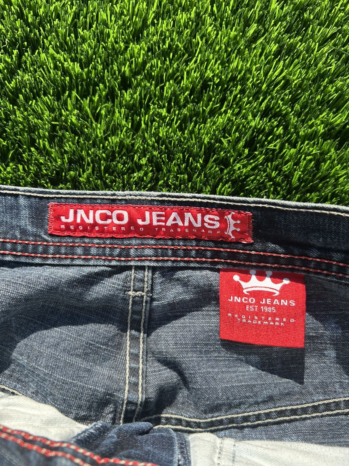 JNCO Vintage Y2K Bleach Wash JNCOS Size US 32 / EU 48 - 6 Thumbnail