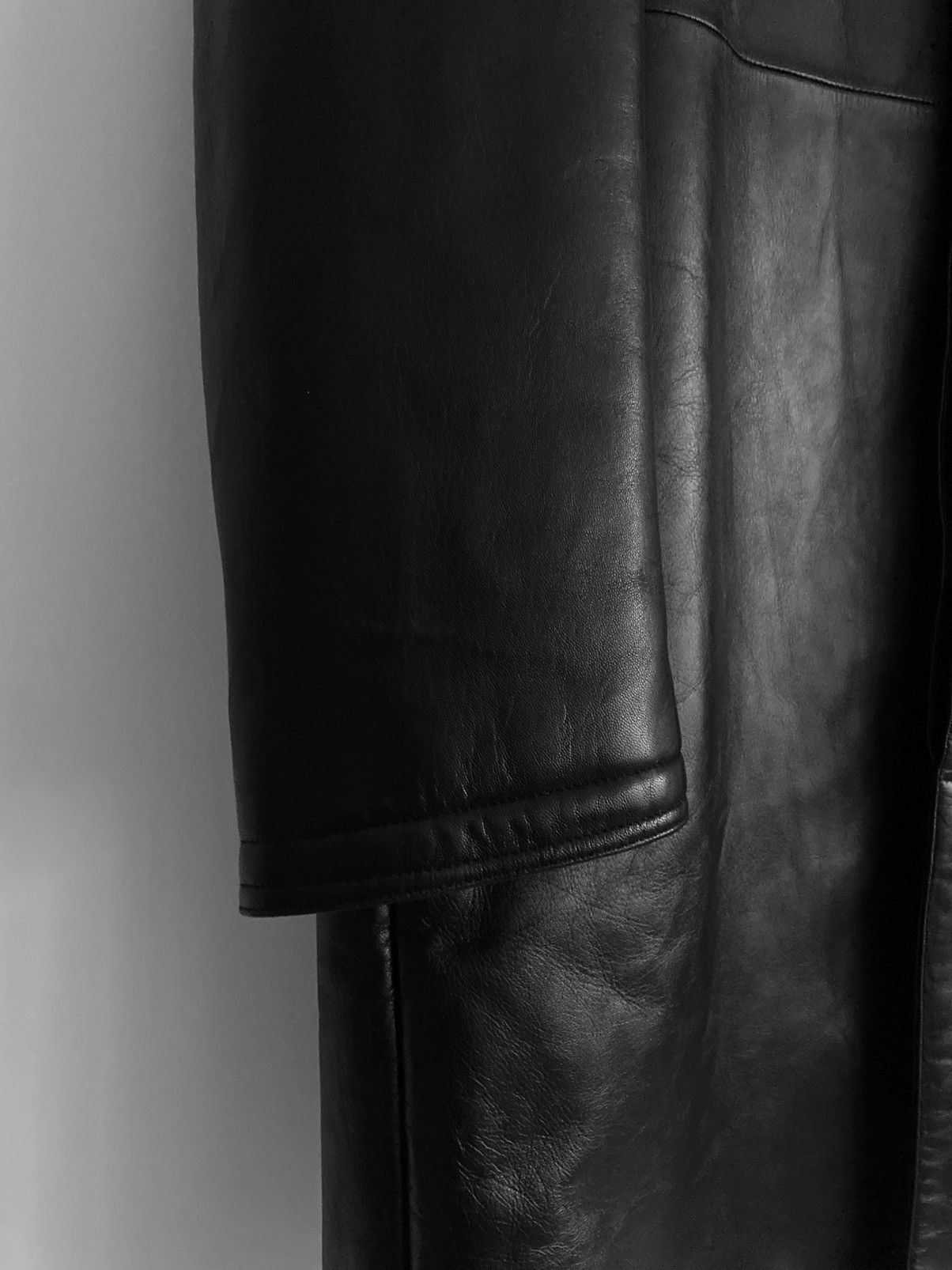 Dior × Hedi Slimane A/W 2002 “Reflexion” Padded Lambskin Coat Size US L / EU 52-54 / 3 - 6 Thumbnail