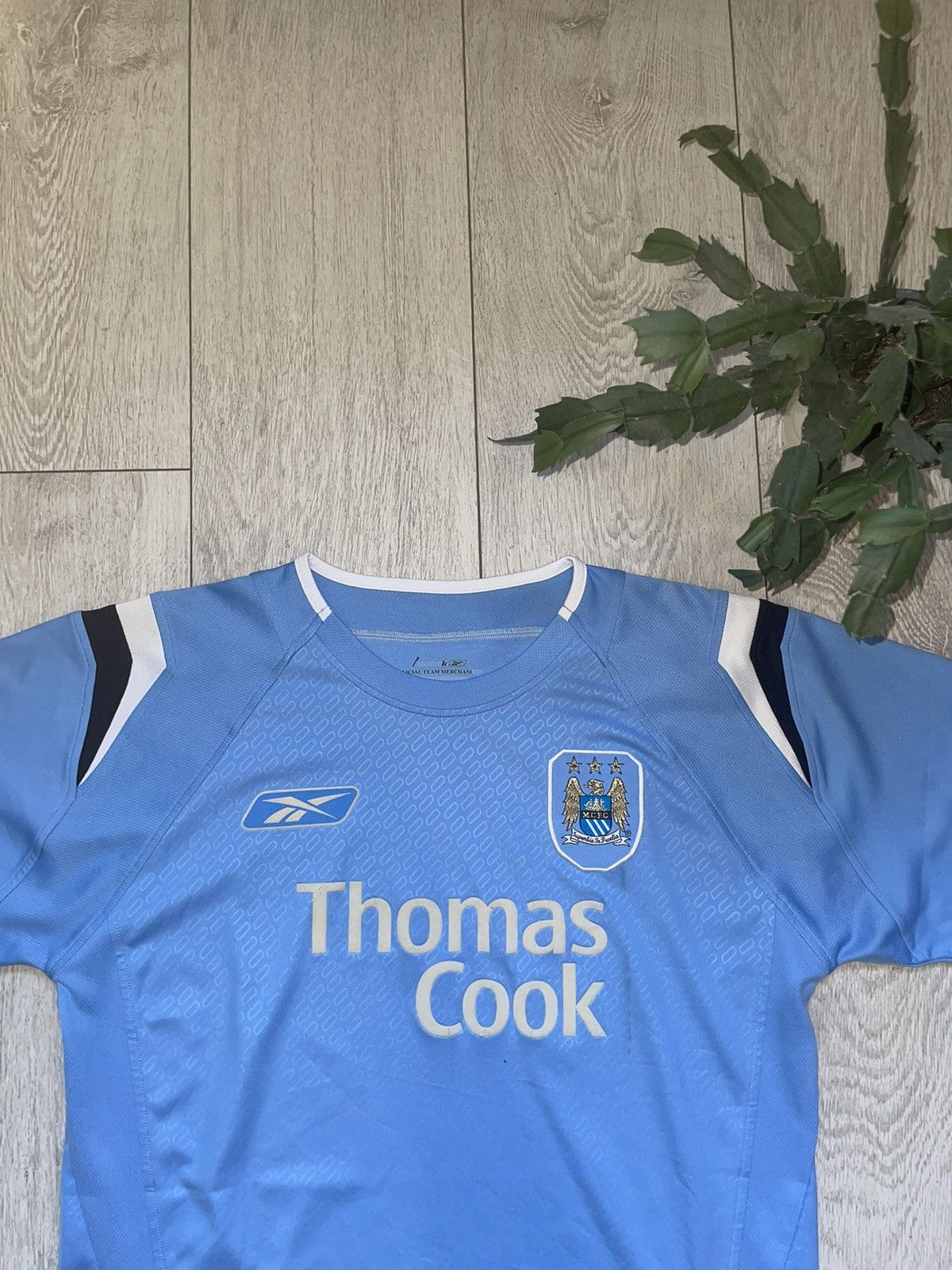 Reebok × Vintage Jersey Manchester City x Reebok Vintage 2004 Home Size US S / EU 44-46 / 1 - 3 Thumbnail