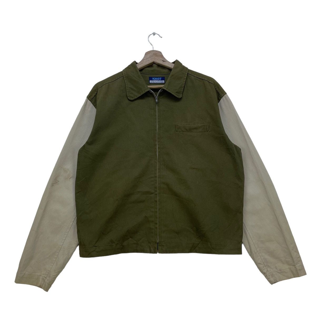 Japanese Brand Japanese Brand Knot Two Tone Jacket Made In Japan Size US M / EU 48-50 / 2 - 1 Thumbnail