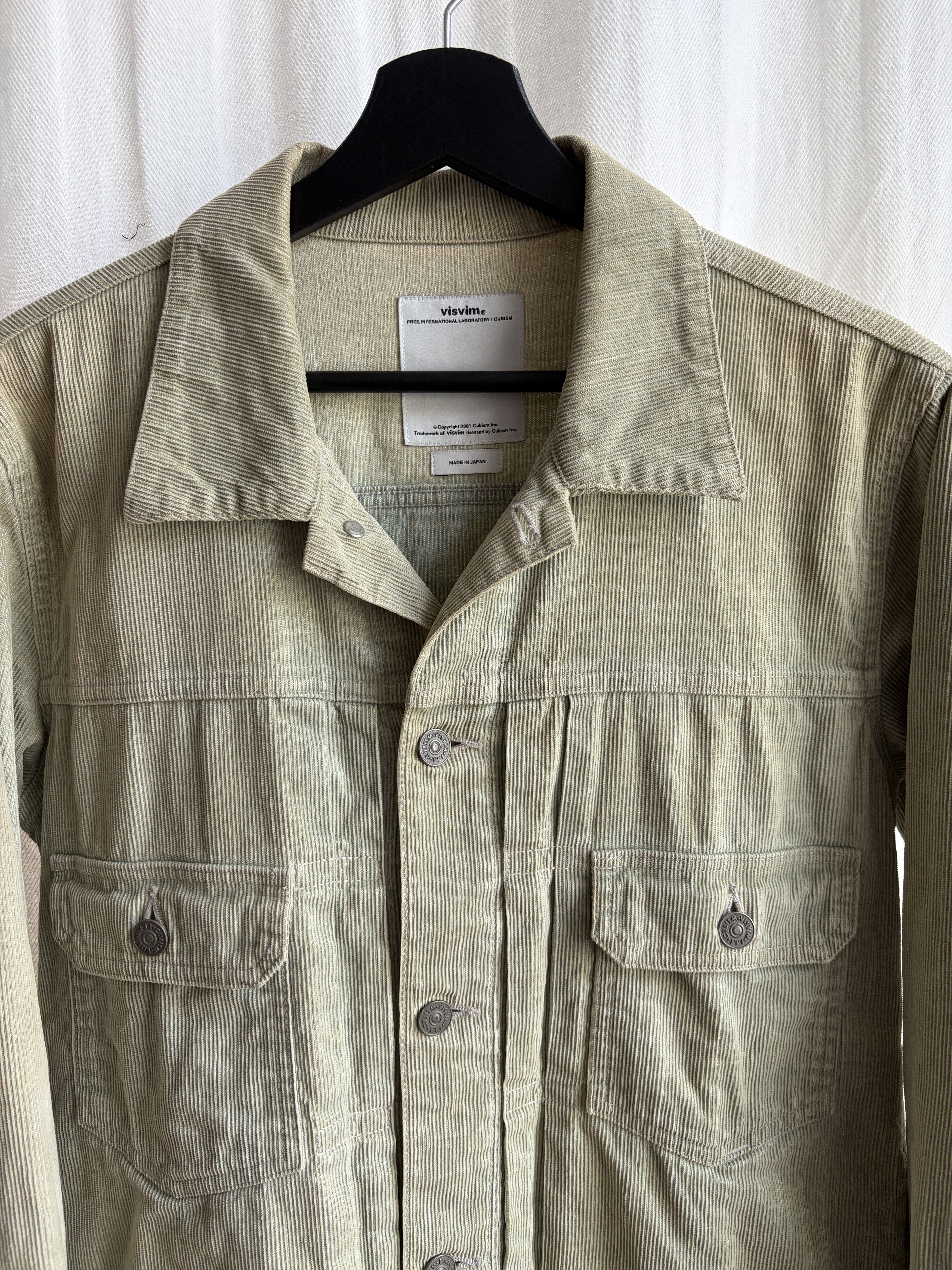 Visvim 101 JKT Corduroy Trucker Jacket Size US M / EU 48-50 / 2 - 2 Thumbnail