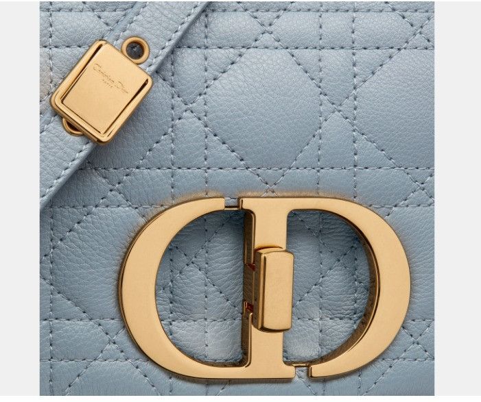 Dior o1w1db10425 M9242U Size: OS / Caro Mini Bag in Cloud Blue Size ONE SIZE - 6 Thumbnail