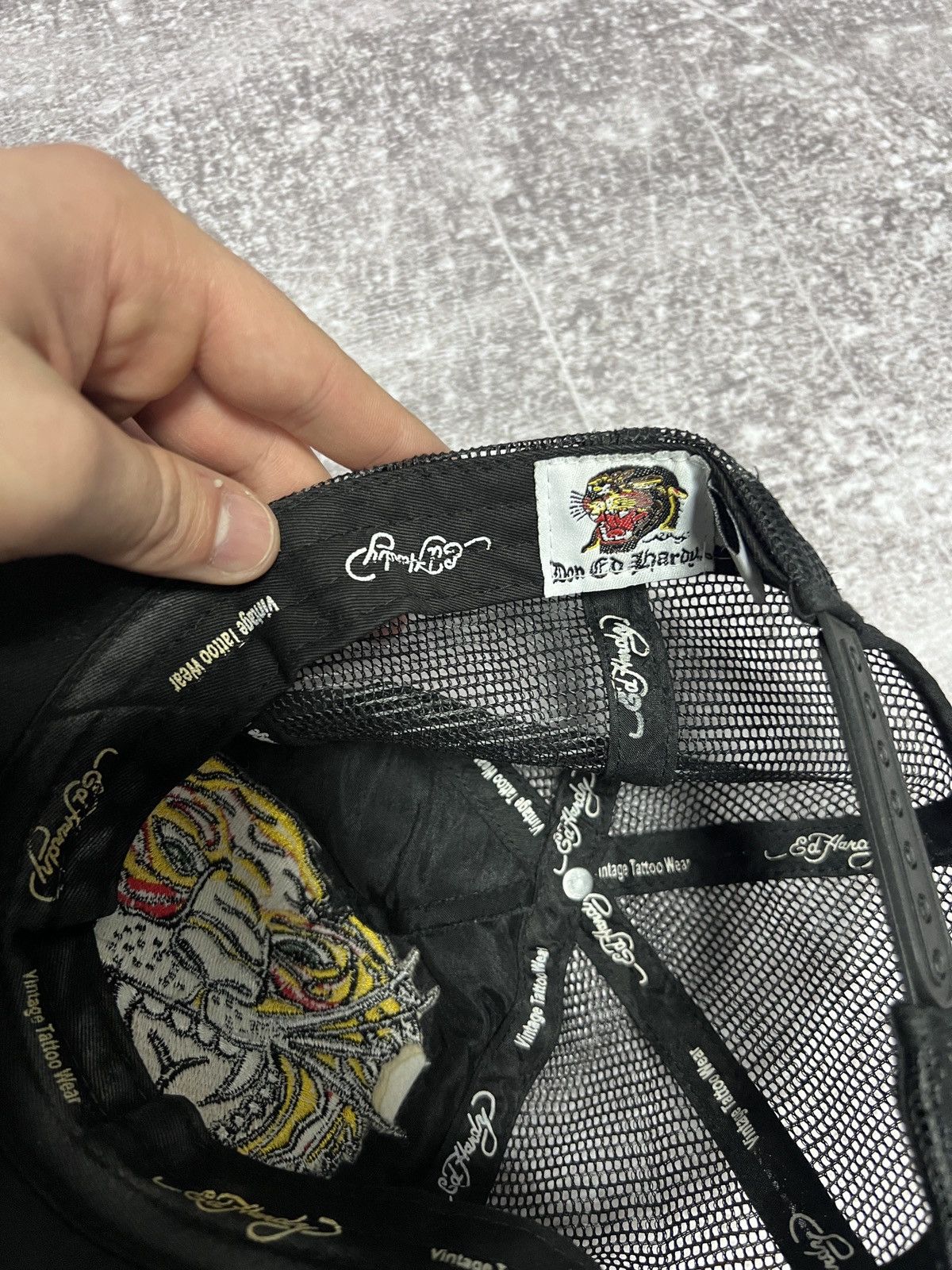 Ed Hardy Vintage Ed Hardy Cap 90s American Wear Y2K Casual Style Size ONE SIZE - 6 Thumbnail