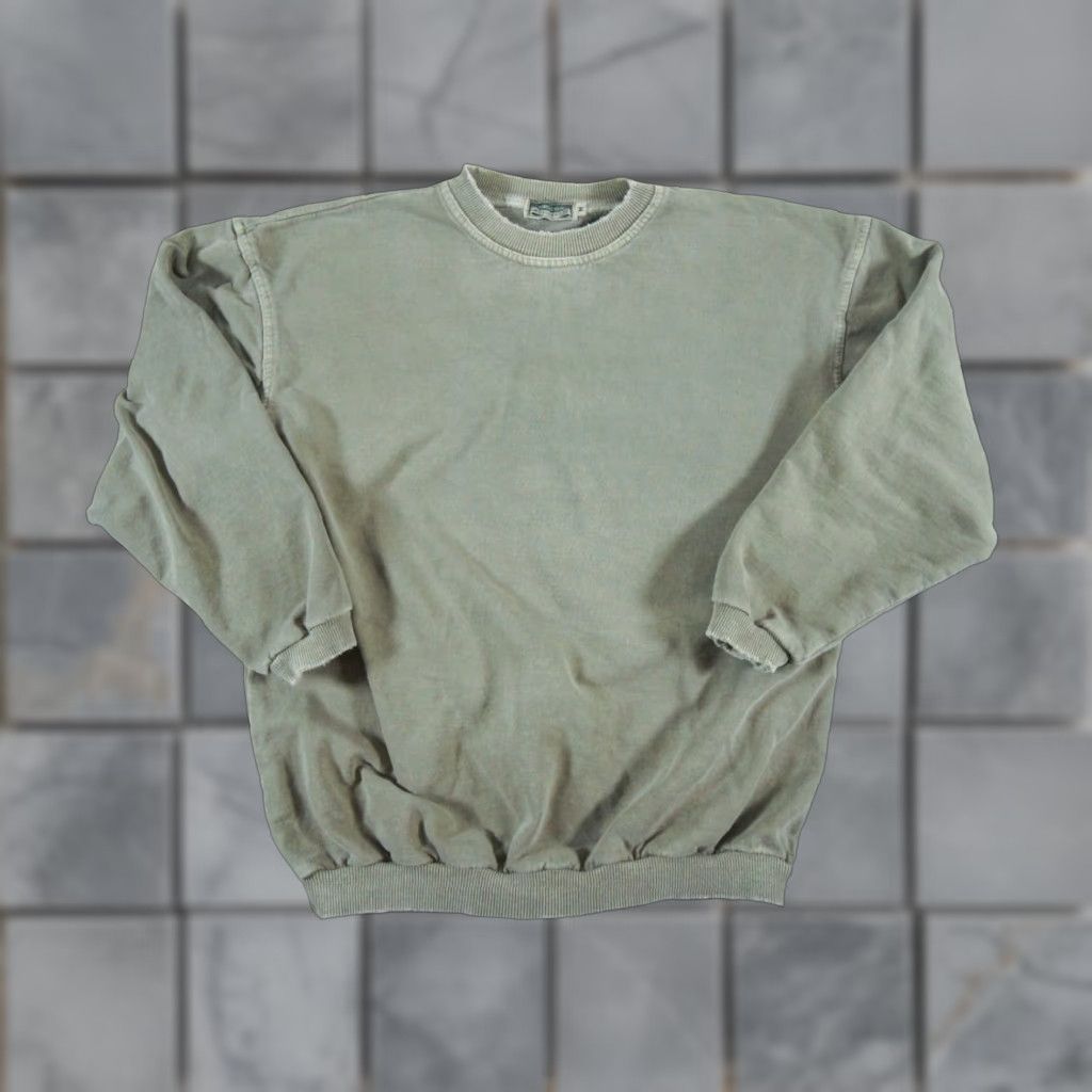 Vintage VINTAGE McIntosh Seymour Men's Sweatshirt Crew Neck Fleece Green All Seasons Medium Size US M / EU 48-50 / 2 - 1 Thumbnail