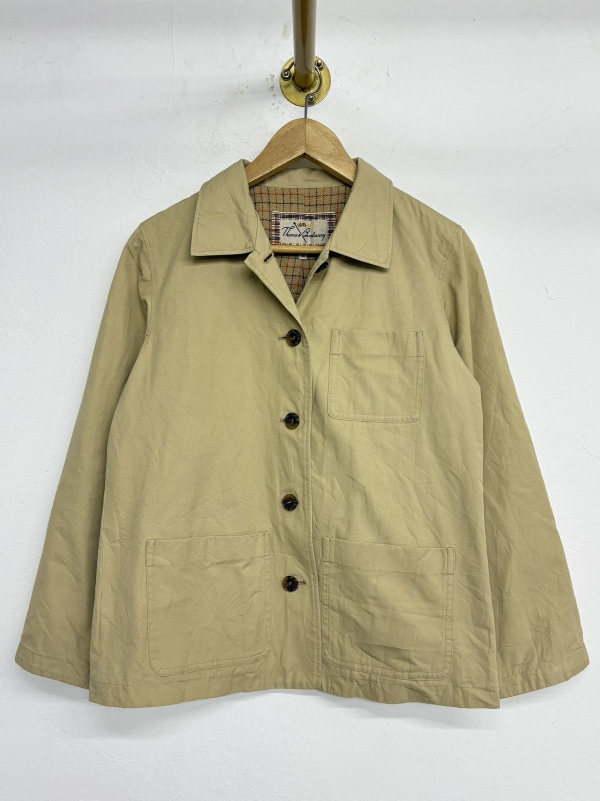 Burberry Thomas Burberry Chore Jacket French Workwear Size US S / EU 44-46 / 1 - 1 Thumbnail