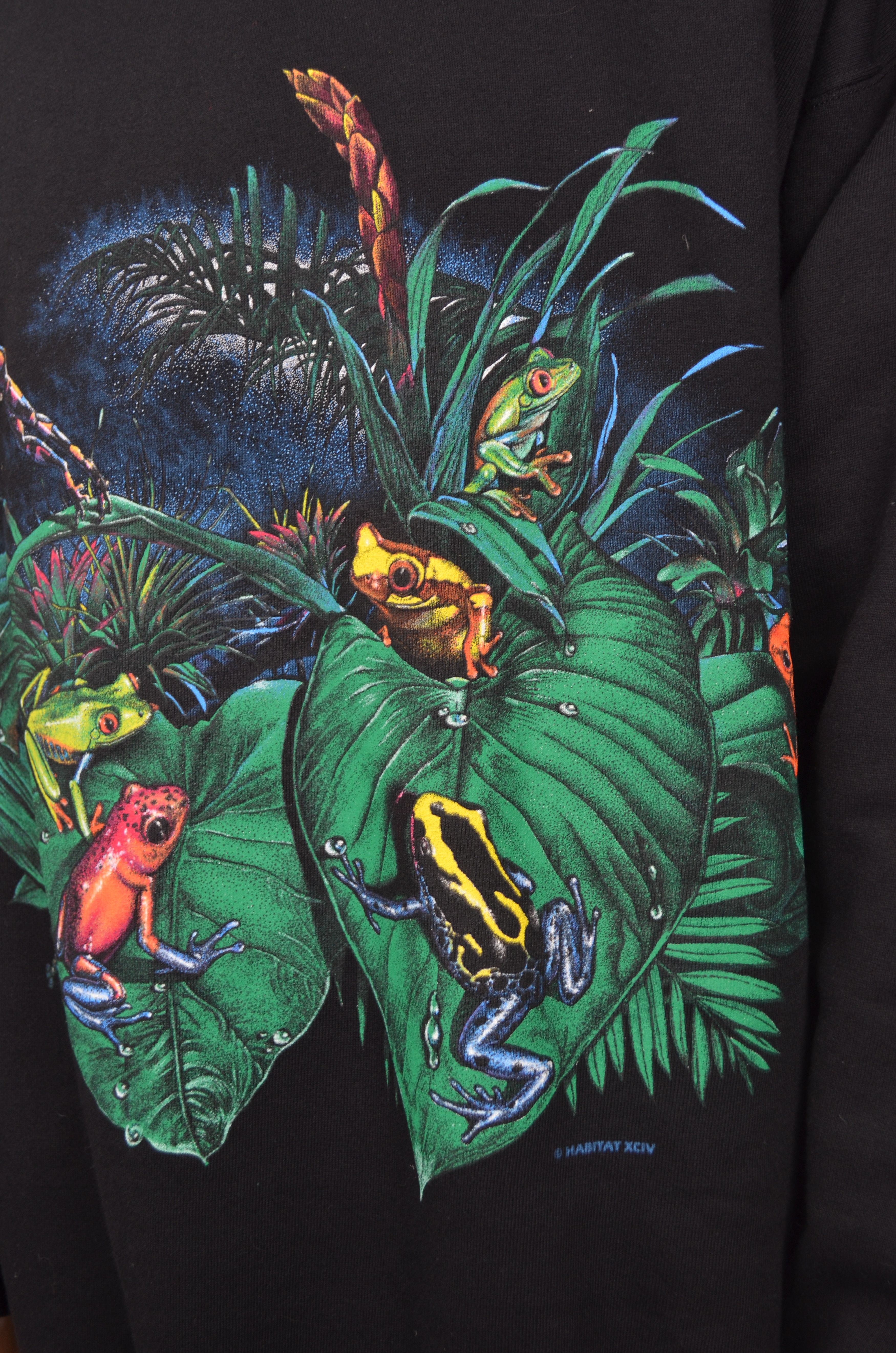 Habitat × Vintage Vintage Habitat Nature Sweatshirt XL 1994 Frogs USA BNWT! Size US XL / EU 56 / 4 - 6 Thumbnail