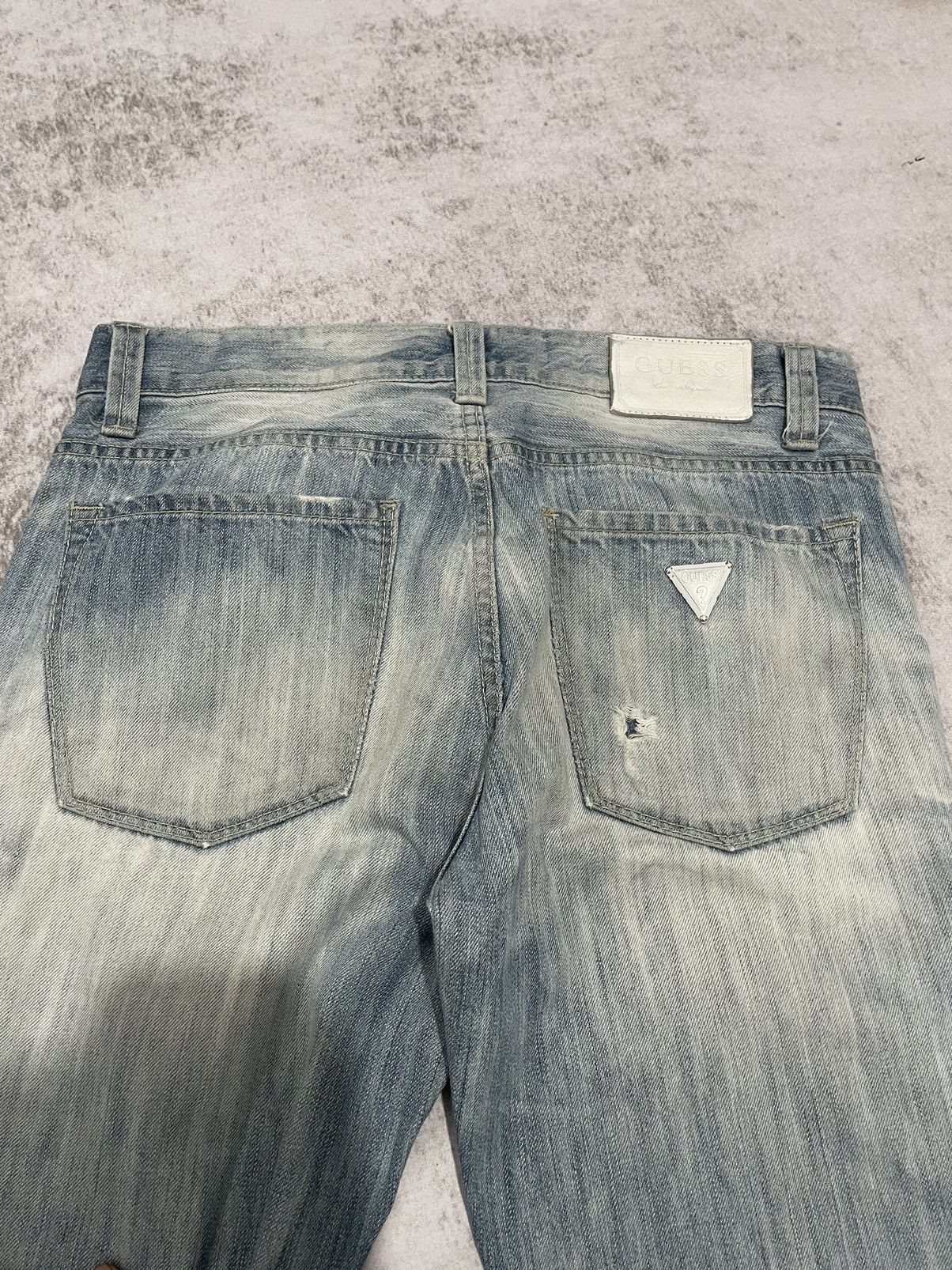 Guess 2000s guess acid wash japan denim pants y2k style Size US 31 - 9 Thumbnail