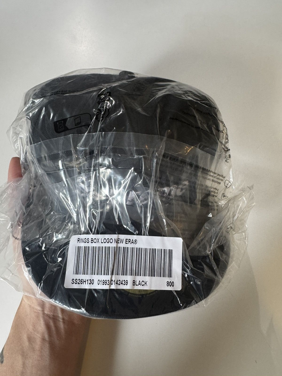 Supreme SUPREME Rings New Era Black Size 8 IN HAND SHIPS FAST💨 Size ONE SIZE - 3 Thumbnail