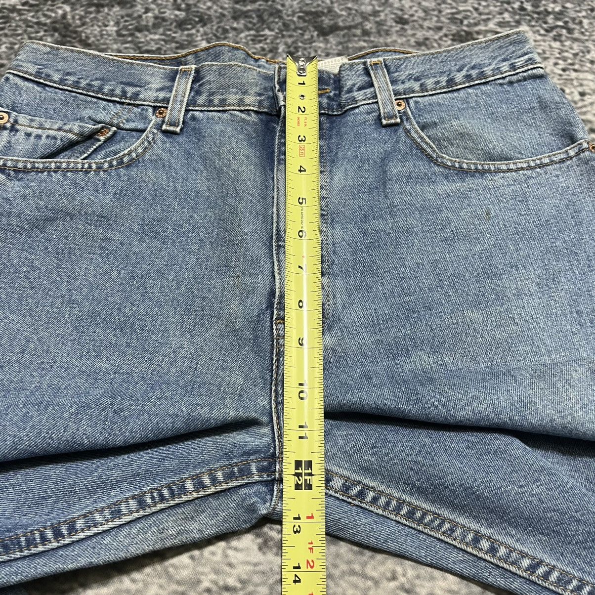 Levi's VINTAGE 90s LEVI'S 505 REGULAR FIT STRAIGHT LEG BLUE JEANS Size US 34 / EU 50 - 14 Thumbnail