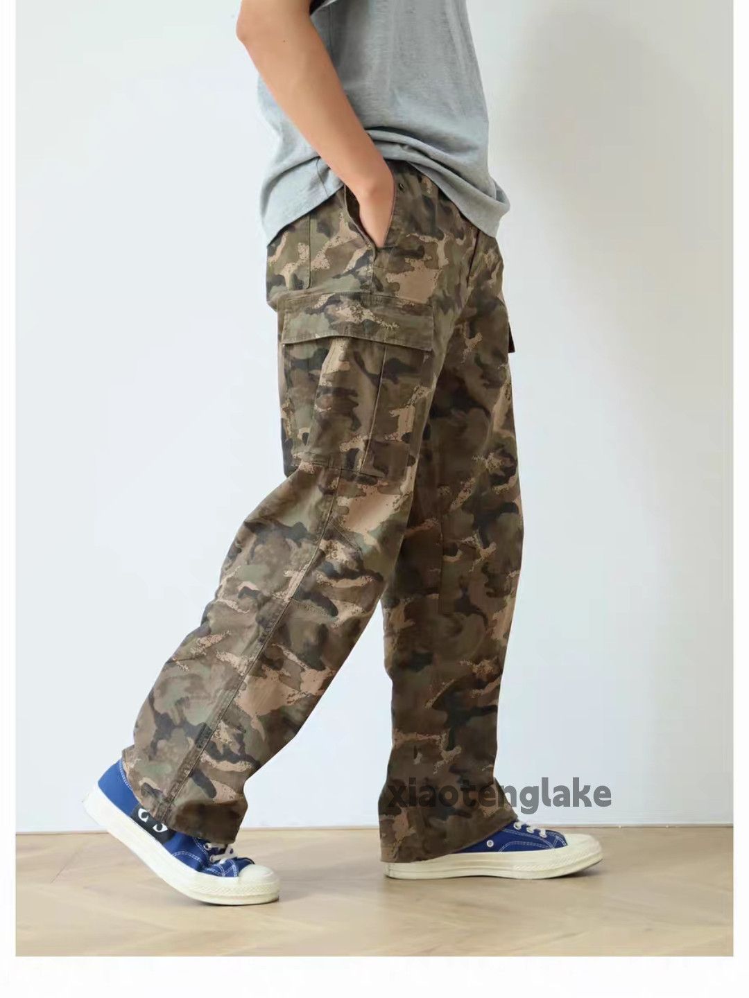 Vintage zx supreme Stussy style skate hiphop cargo camo pants Size US 32 / EU 48 - 5 Thumbnail