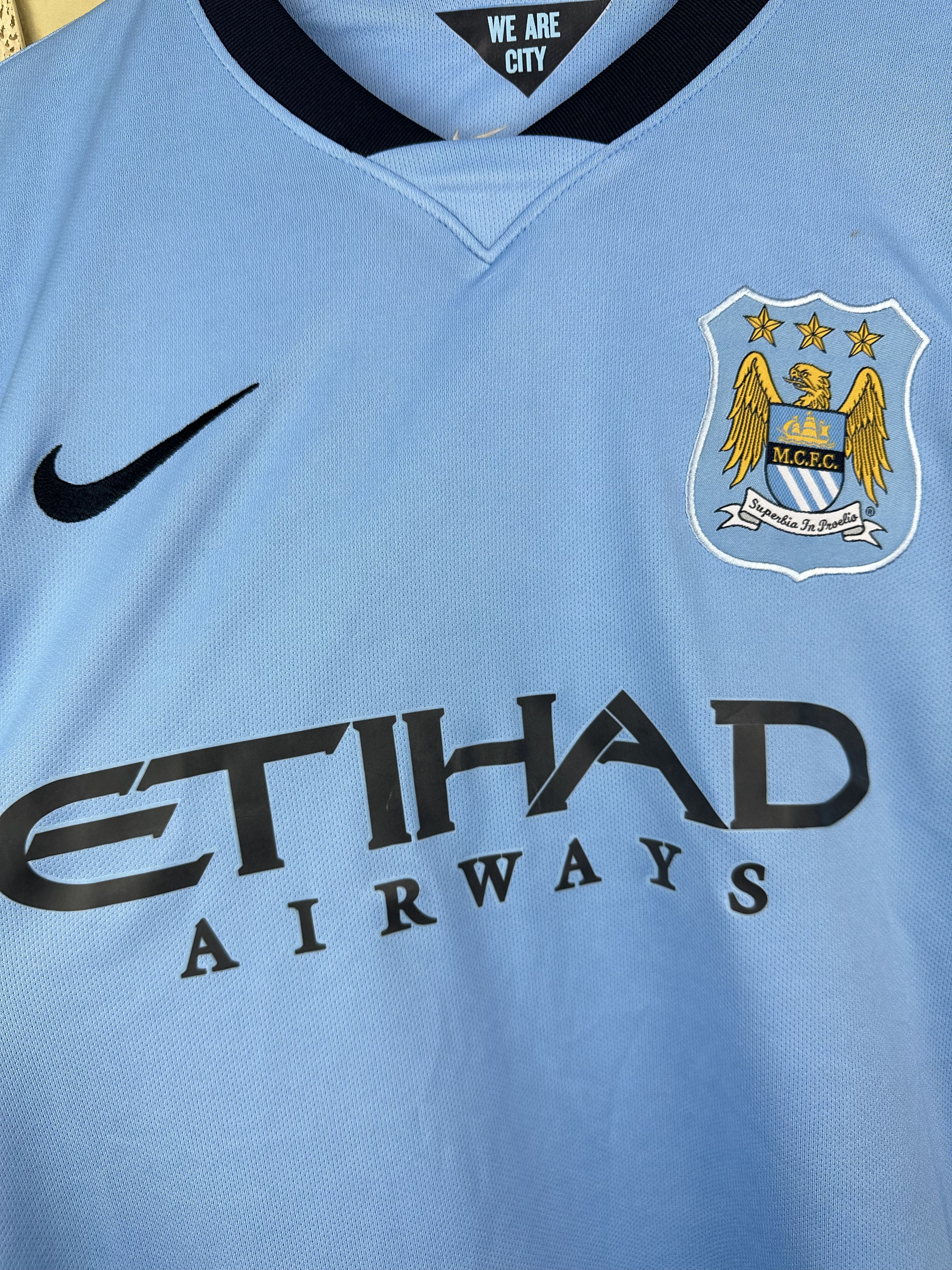 Other Manchester City Football Shirt Soccer Jersey Rare Size US S / EU 44-46 / 1 - 3 Thumbnail