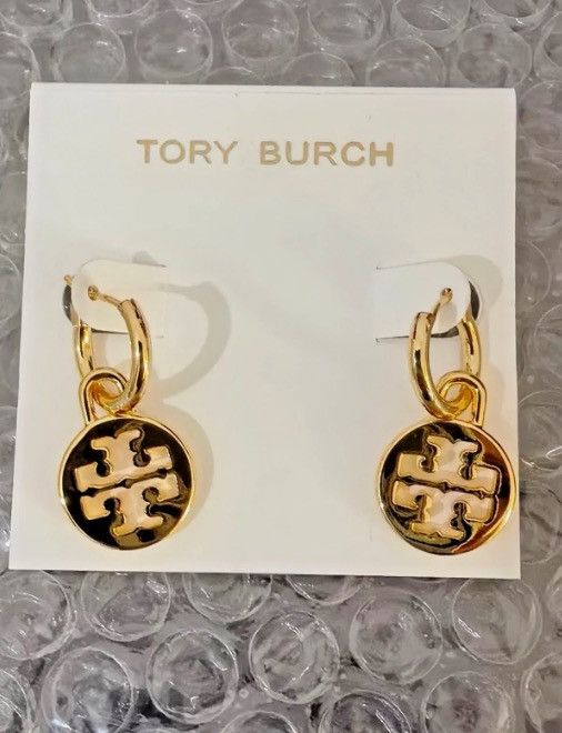 Other Tory Burch roundness gold Earrings Size ONE SIZE - 1 Preview