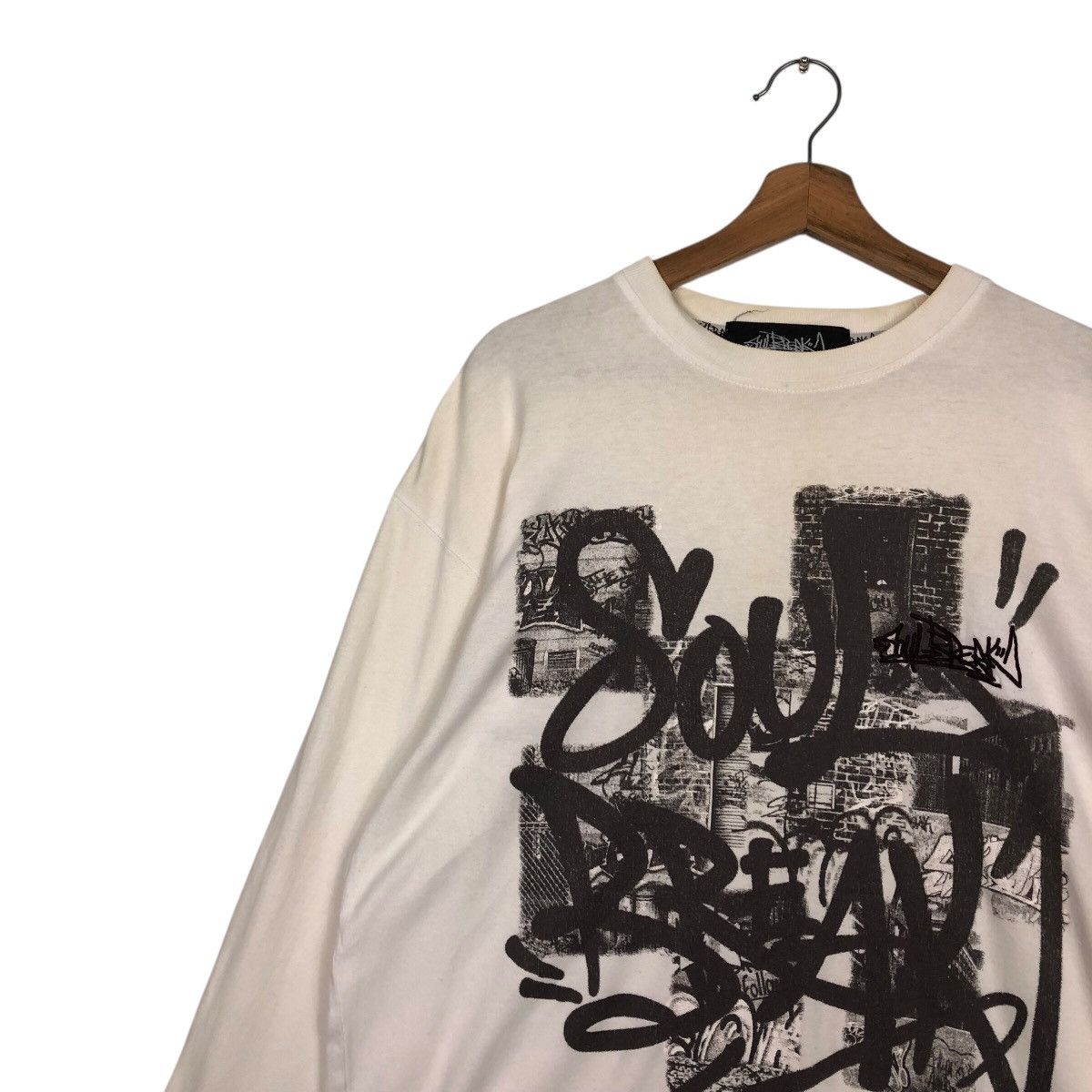 Japanese Brand 📌Vintage Long Sleeve Shirt Soul Break Punk Size US XXL / EU 58 / 5 - 8 Thumbnail