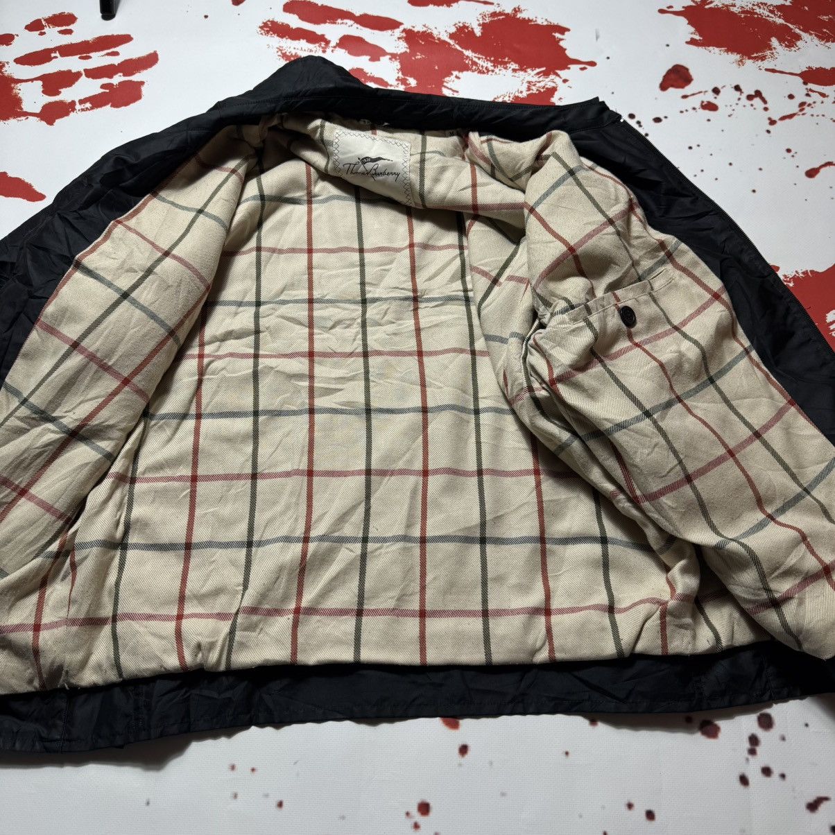 Burberry × Vintage vintage 90s thomas burberry jacket Size US M / EU 48-50 / 2 - 8 Thumbnail