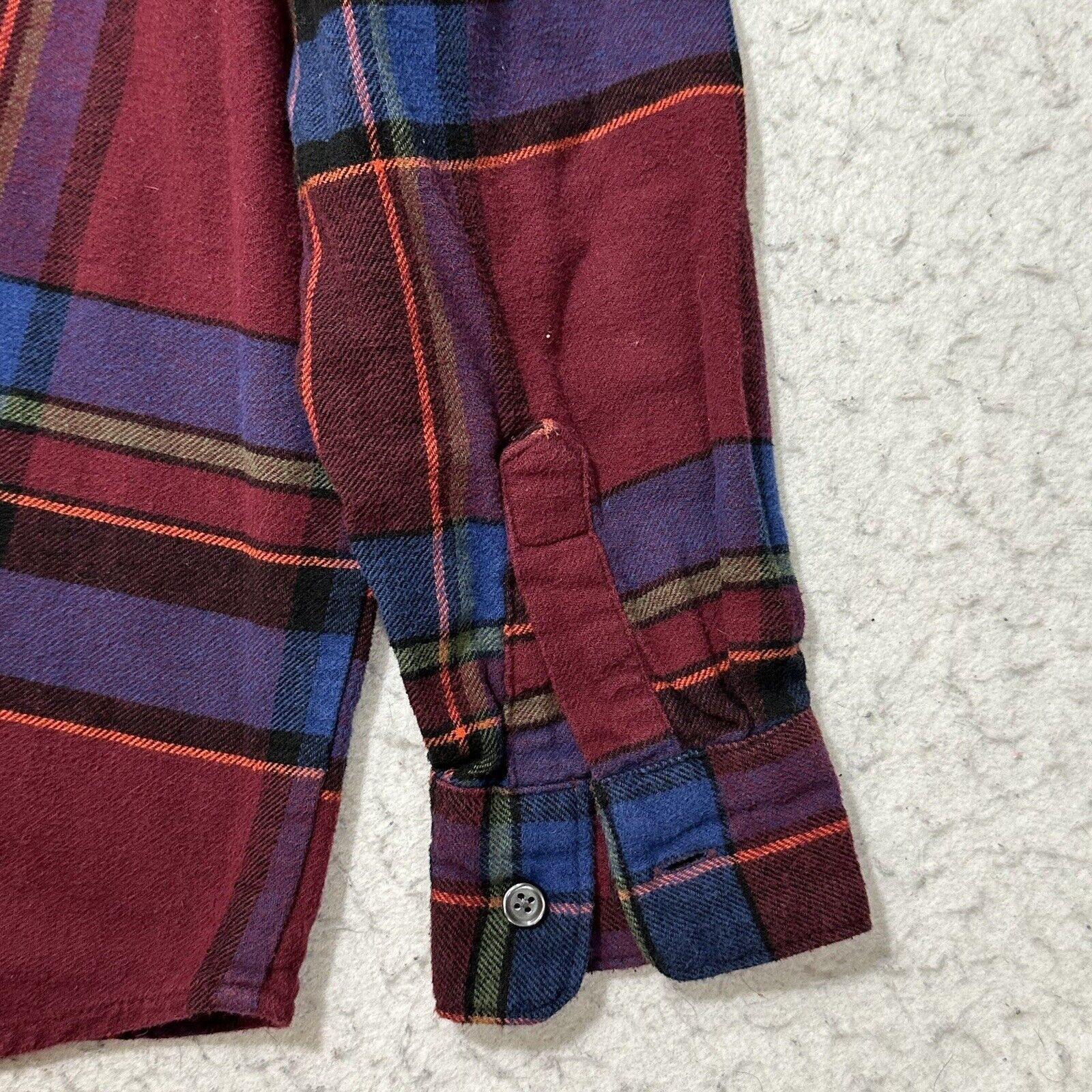 Old Navy Old Navy Small Boyfriend Shirt Flannel Button Down Plaid Size S / US 4 / IT 40 - 7 Thumbnail
