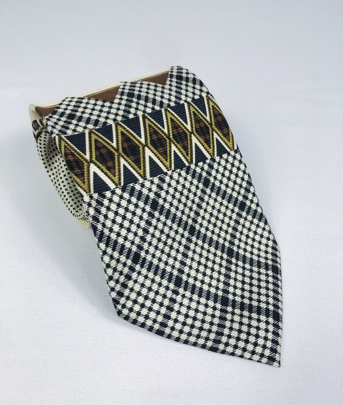 Rare Vintage Playboy USA Abstract Silk Tie