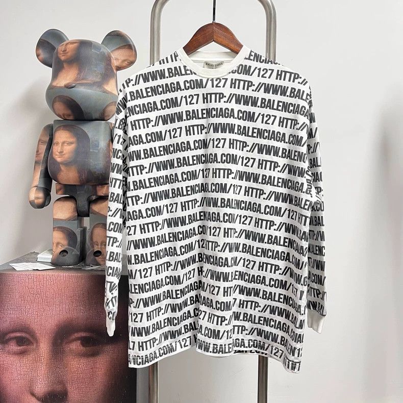 Balenciaga Balenciaga All-over Print Sweatshirt - dmc Size US S / EU 44-46 / 1 - 1 Thumbnail