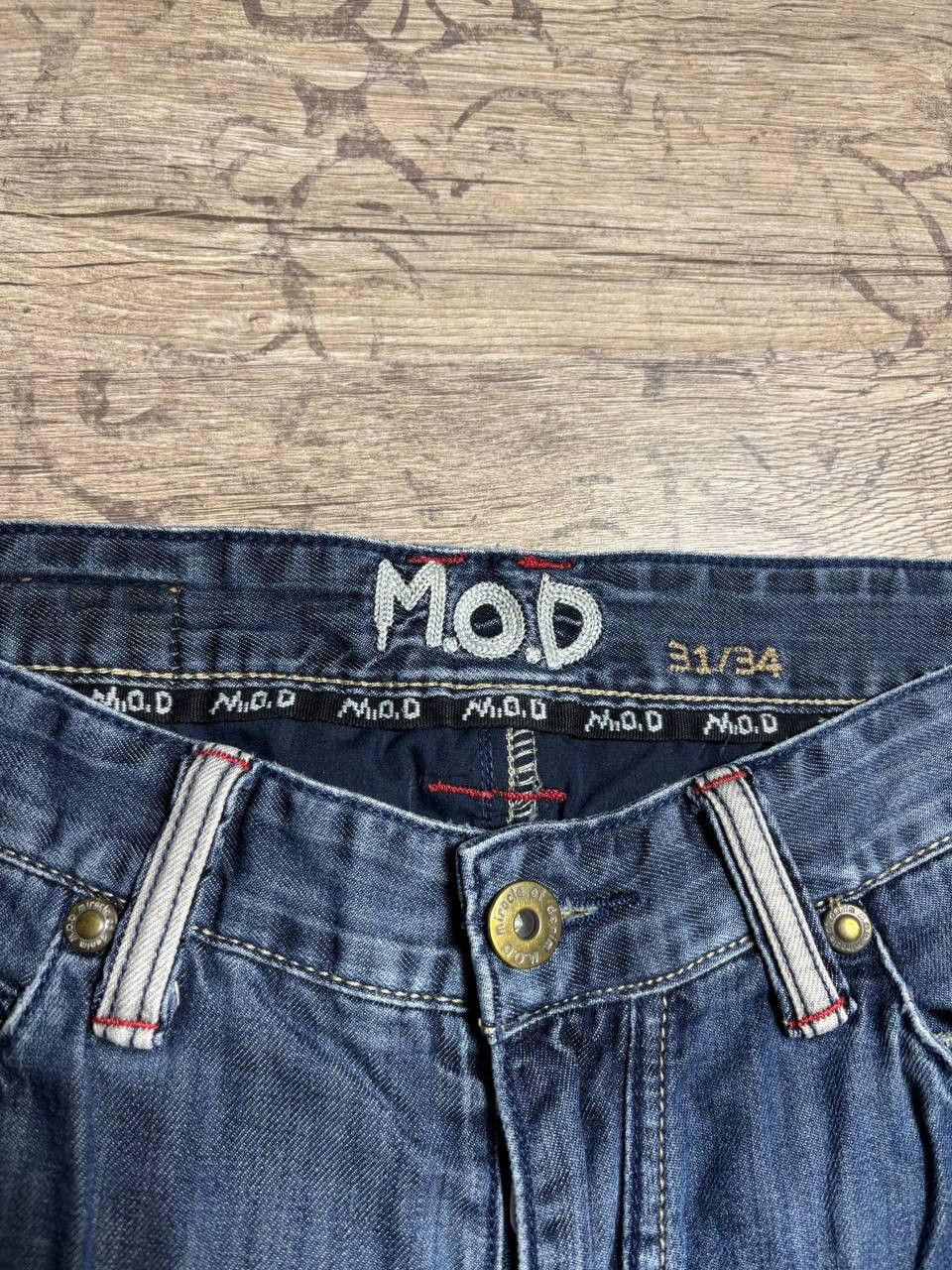 Japanese Brand M.O.D Combat VTG LGB IfSixWasNine vibe! Japan Jeans Size US 31 - 9 Thumbnail