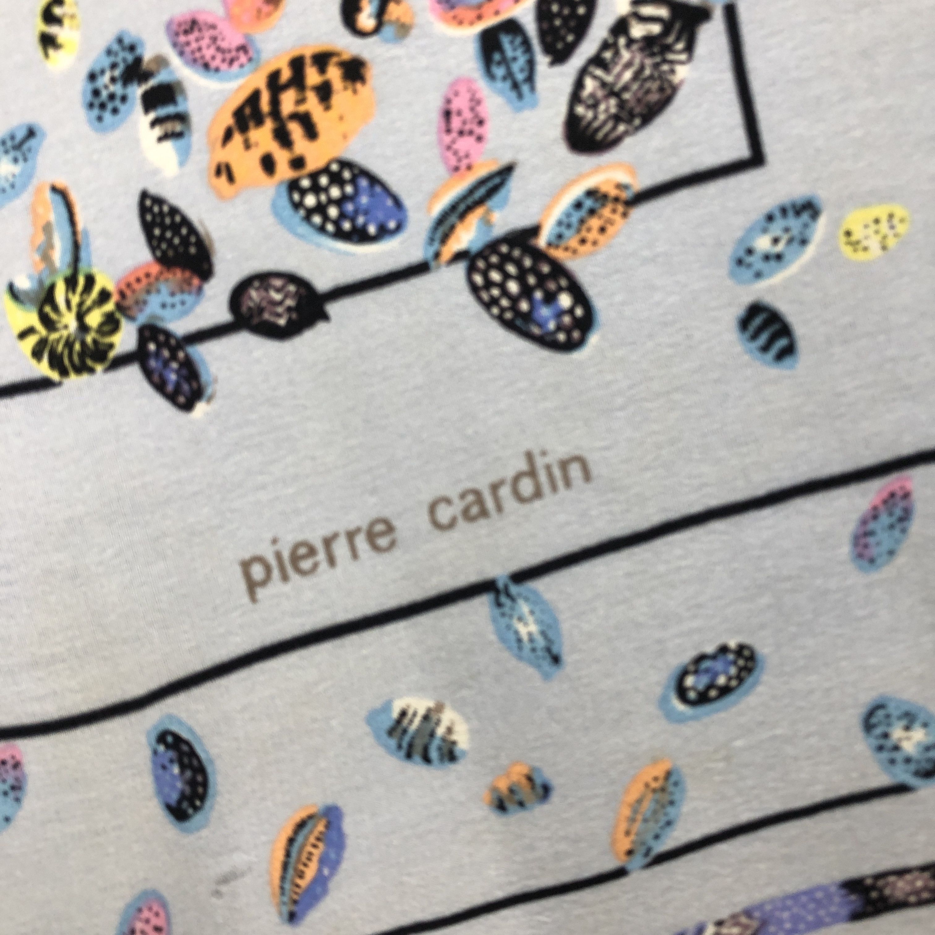 Pierre Cardin × Vintage Vintage Pierre Cardin SILK Scarf Twill Stole Wraps Scarves Size ONE SIZE - 4 Thumbnail