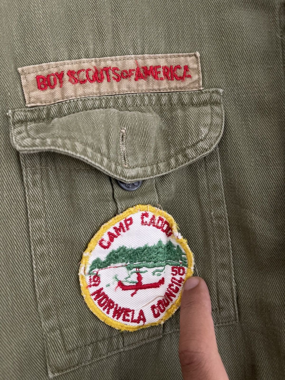 Vintage Vintage 50’s Boy Scouts of America Button Shirt Size US M / EU 48-50 / 2 - 3 Thumbnail