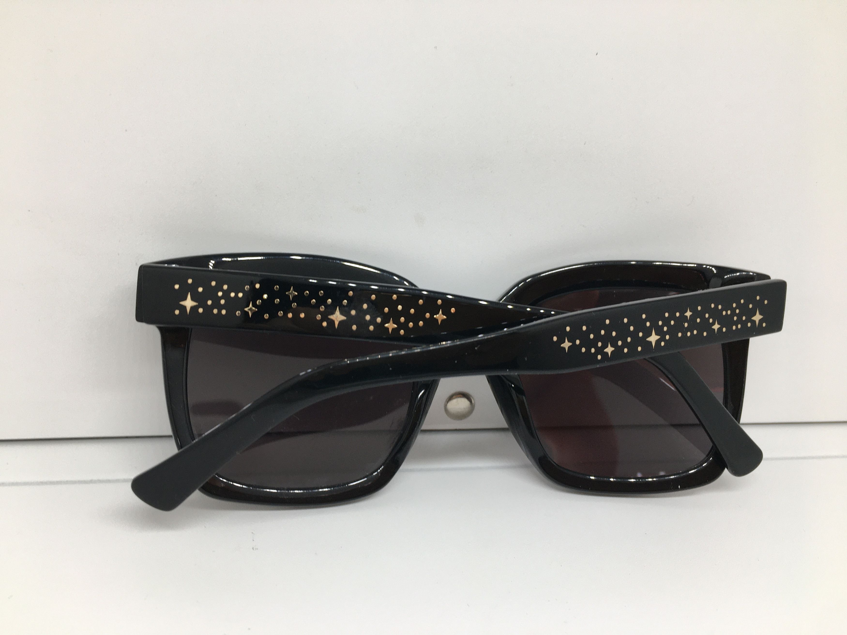 Other Handmade Black Acetate Square Sunglasses Frame Size ONE SIZE - 7 Thumbnail