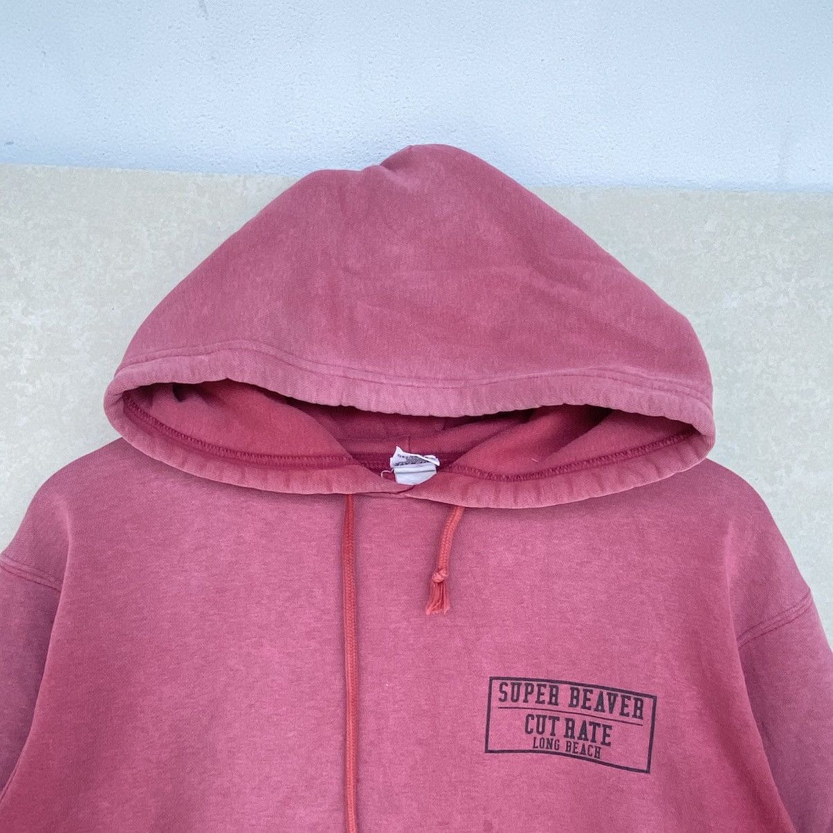 Other Vintage CUT-RATE Hoodie Sweater Small Logo Embroidered Red Size US L / EU 52-54 / 3 - 4 Thumbnail