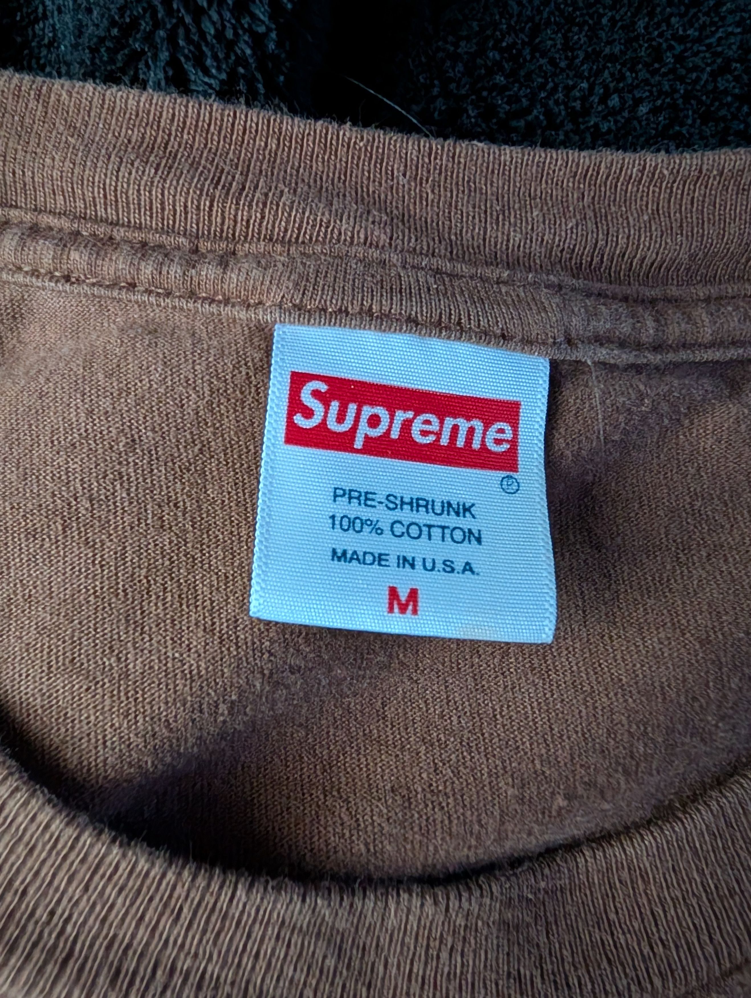 Supreme Supreme x Lady Pink Brown Graffiti Tee Size US M / EU 48-50 / 2 - 3 Thumbnail