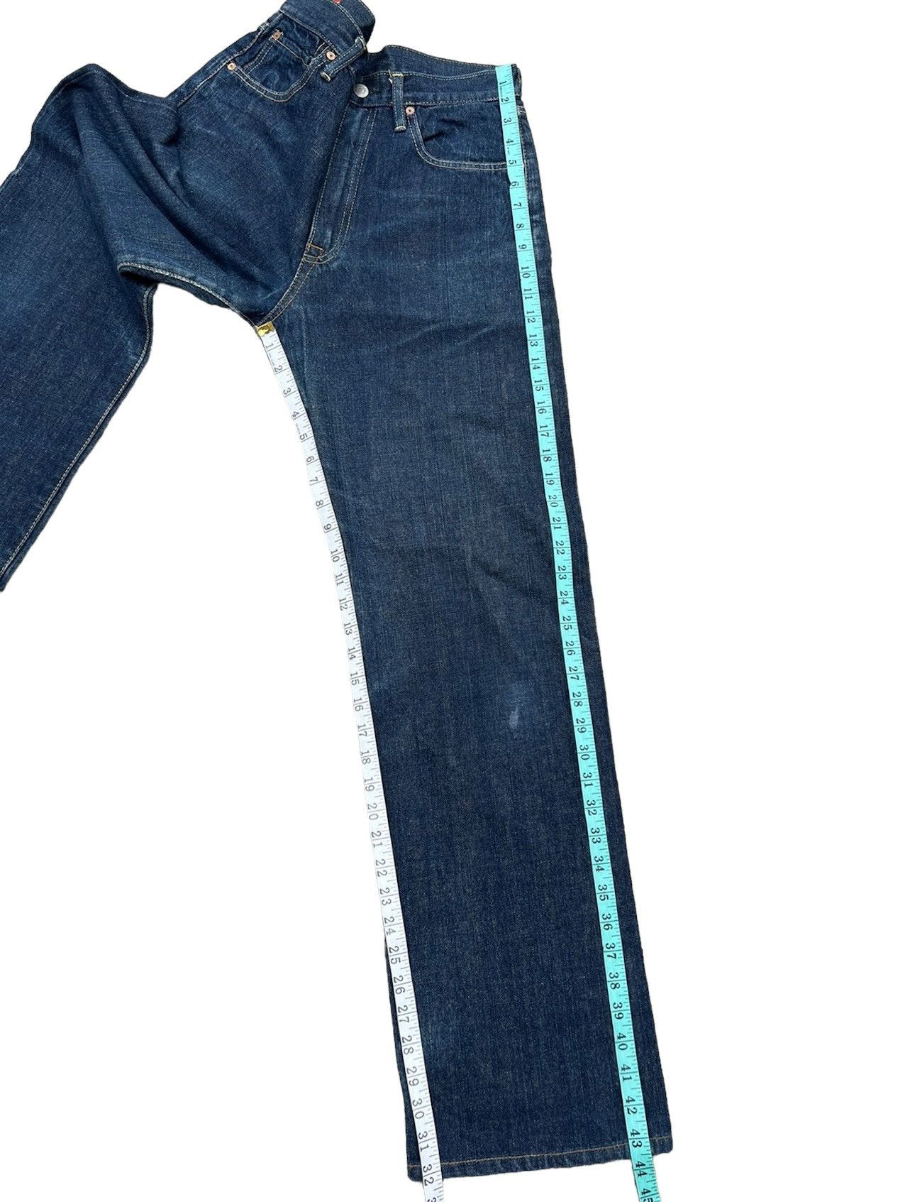 45rpm Vintage 45rpm Japan Blue Cafe Denim Jeans Size US 31 - 5 Thumbnail