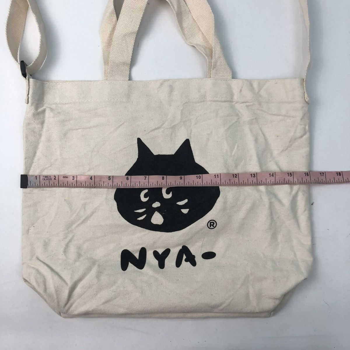 Tsumori Chisato ‼️YES‼️ NE NET CANVAS CROSSBODY TOTE BAG Size ONE SIZE - 7 Thumbnail