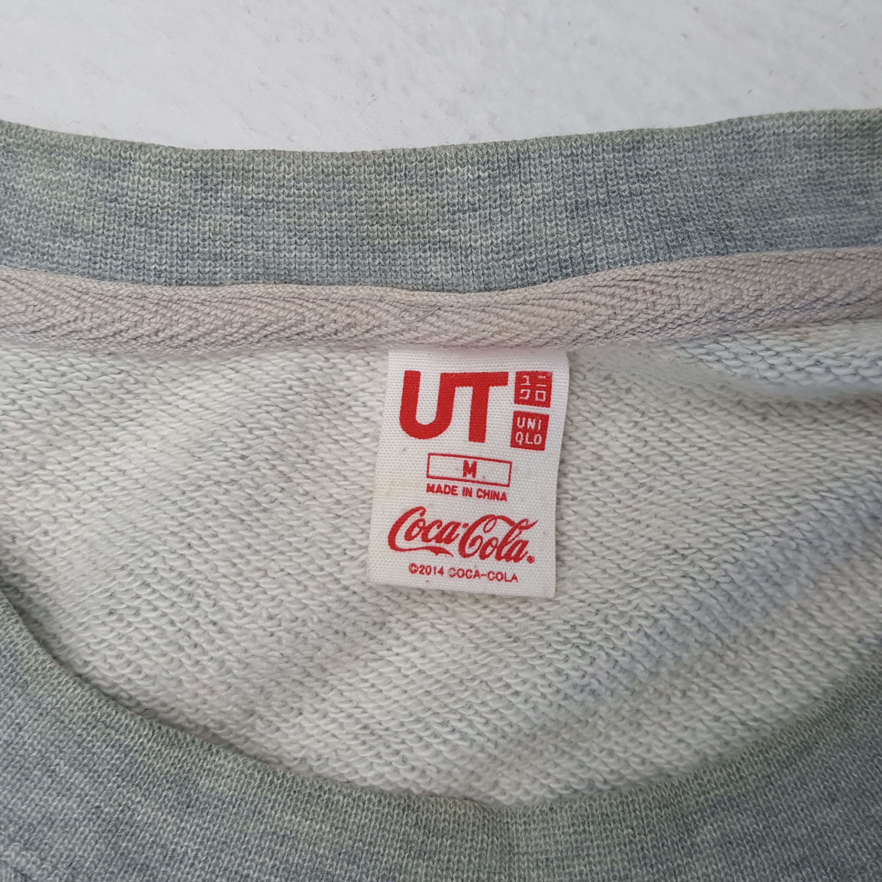 Uniqlo UNIQLO x COCA COLA Streetwear Style Sweatshirt C296N12 Size US M / EU 48-50 / 2 - 4 Thumbnail