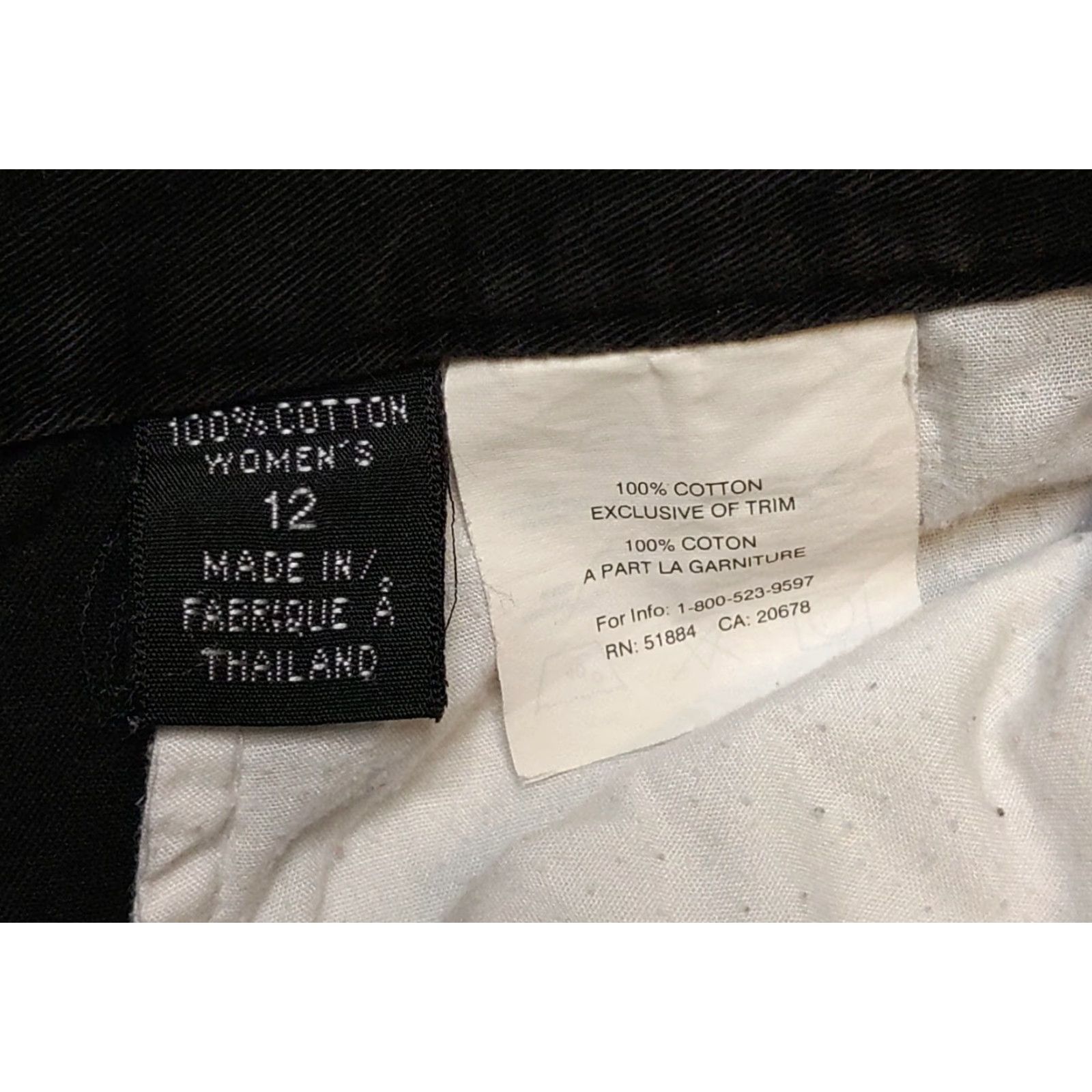 Patagonia Patagonia Shorts Womens 90s Black Pleated Cotton High Rise Twill Zip Closure Size 12 Vintage Mens? Size 34" / US 12 / IT 48 - 4 Thumbnail