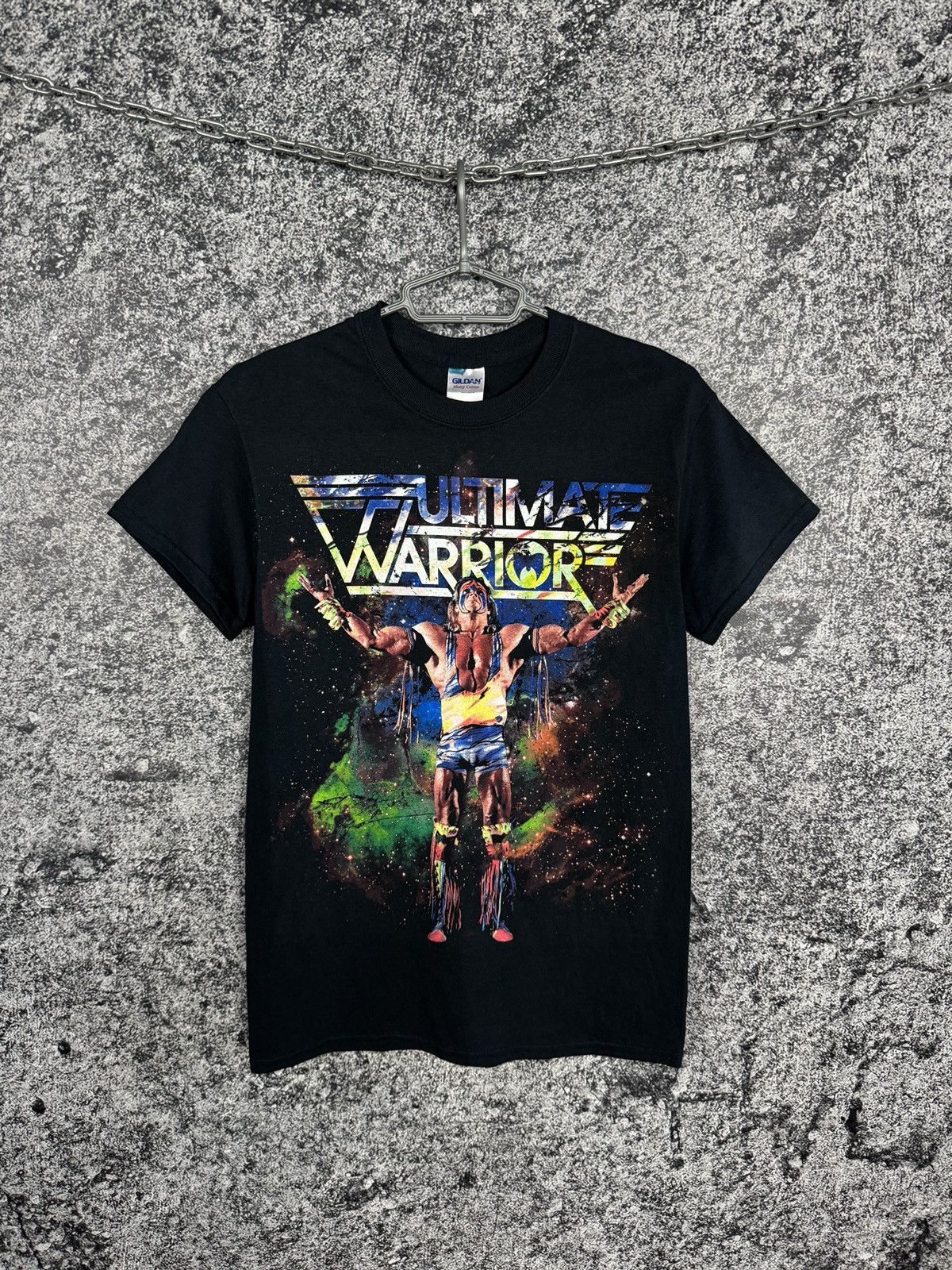 WWE Men’s Vintage Ultimate Warrior Wrestling Tee WWE Size S Size US S / EU 44-46 / 1 - 1 Thumbnail