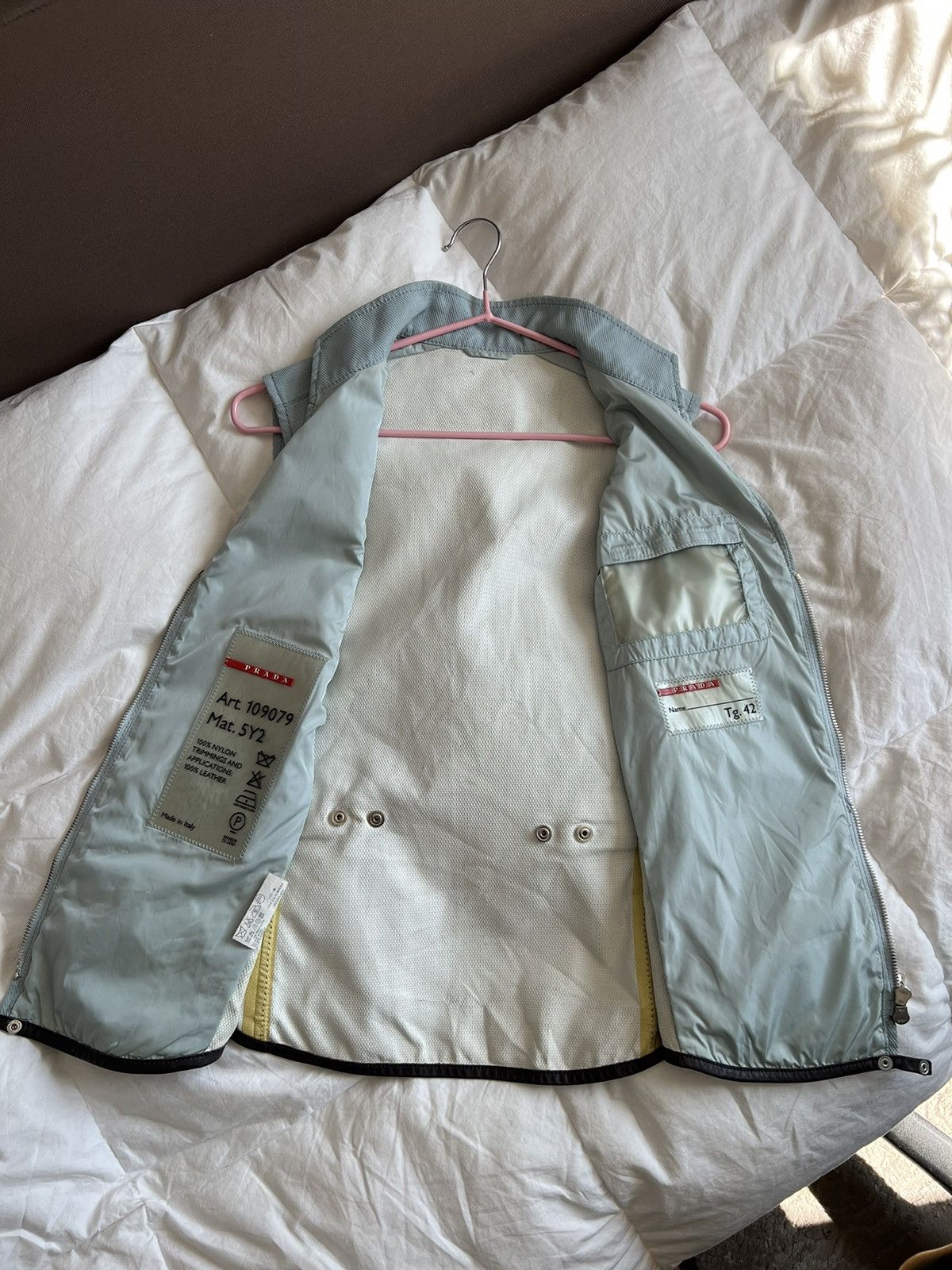 Prada × Vintage Y2K Prada Vintage Vest Size S / US 4 / IT 40 - 5 Thumbnail