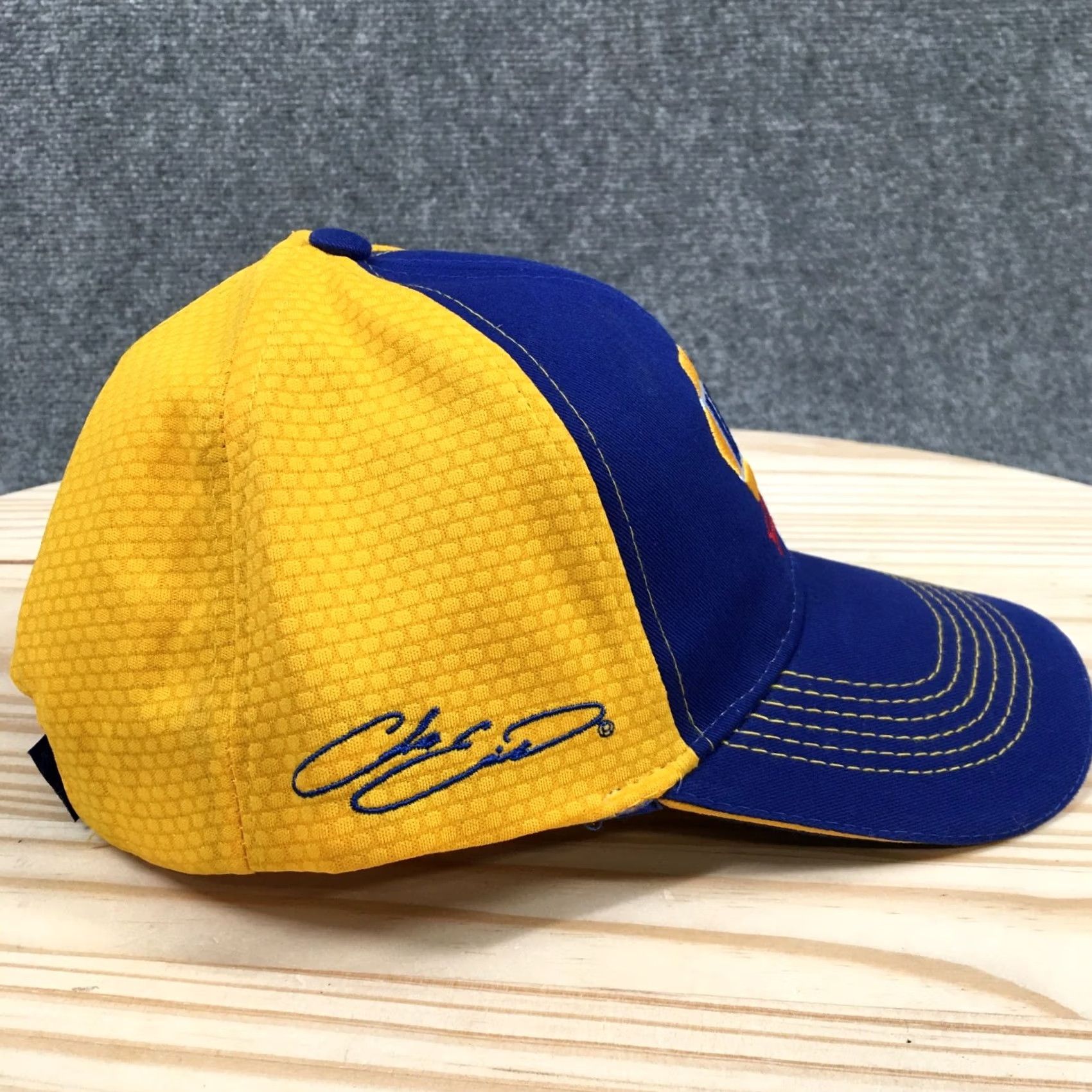 Vintage NAPA Racing Chase Elliot 9 Baseball Cap Blue Yellow One Size Unisex Size ONE SIZE - 6 Thumbnail